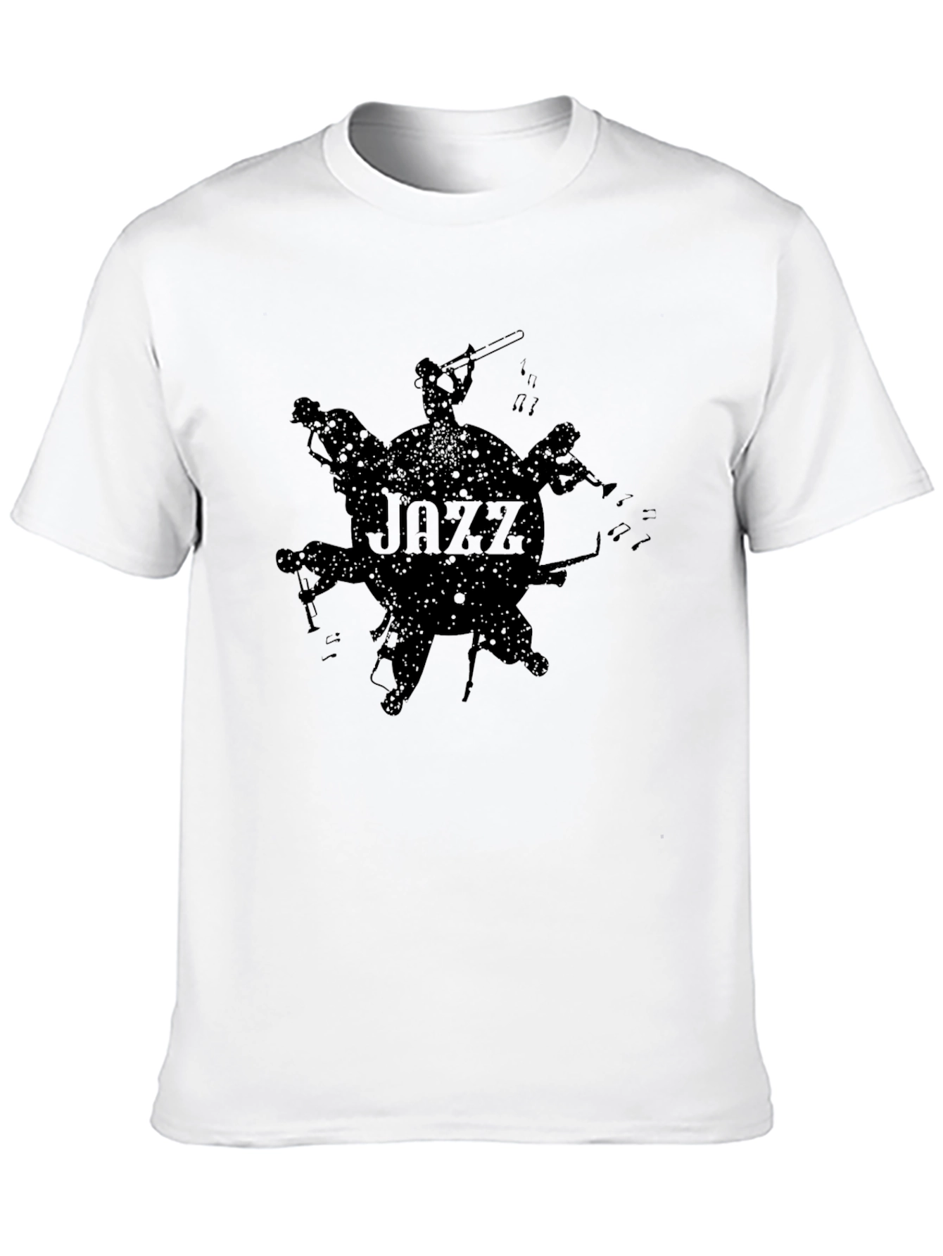Jazz Band Graphic Print T-Shirt