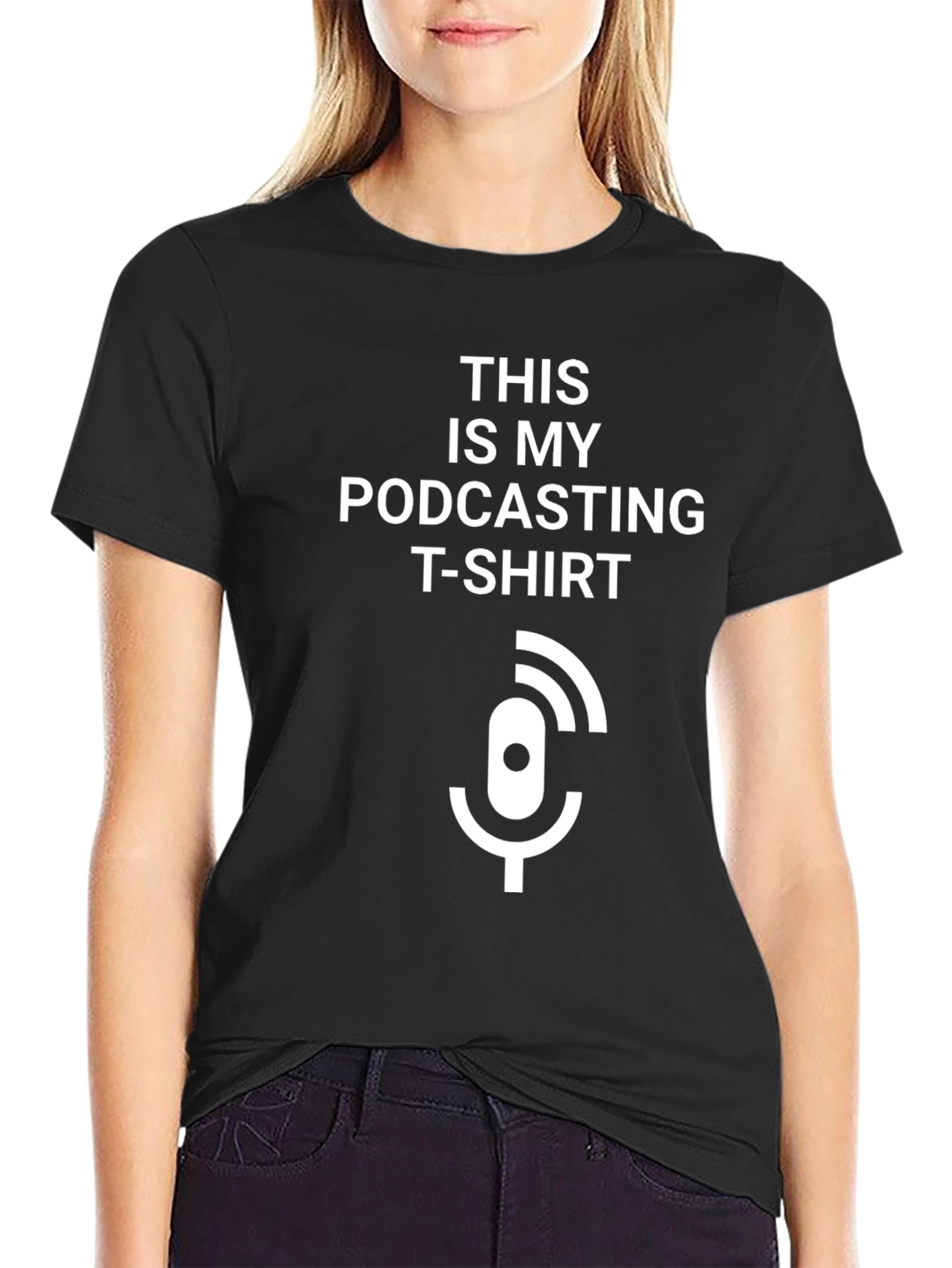 This Is My Podcasting T-Shirt Funny Podcast Shirt