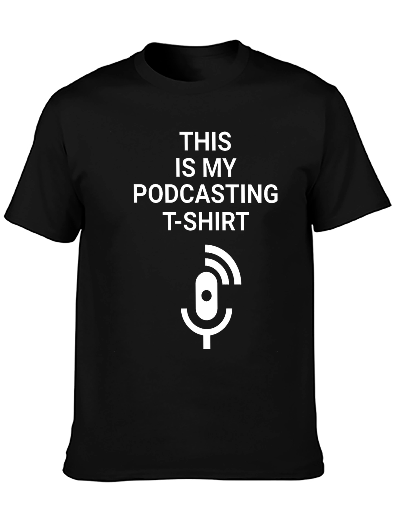 This Is My Podcasting T-Shirt Funny Podcast Shirt