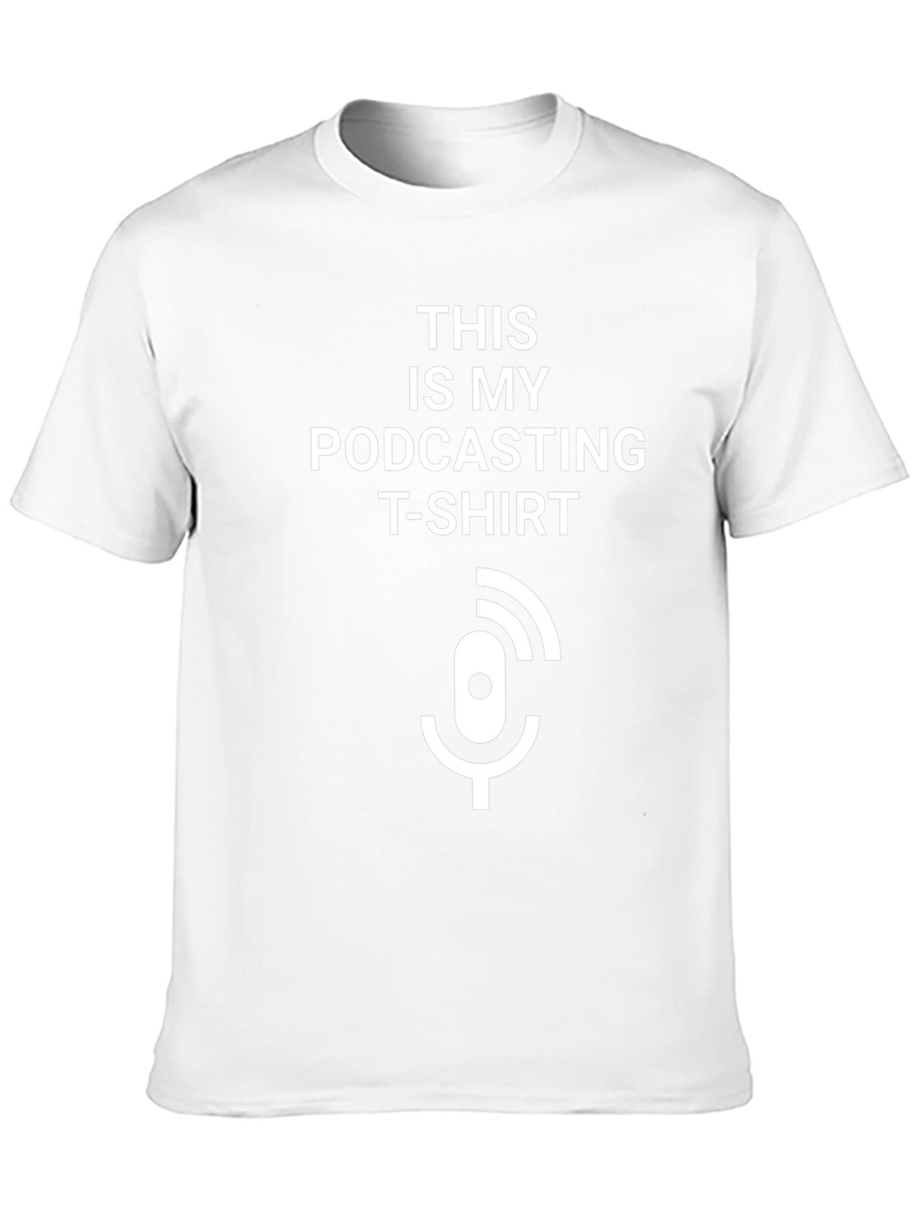 This Is My Podcasting T-Shirt Funny Podcast Shirt