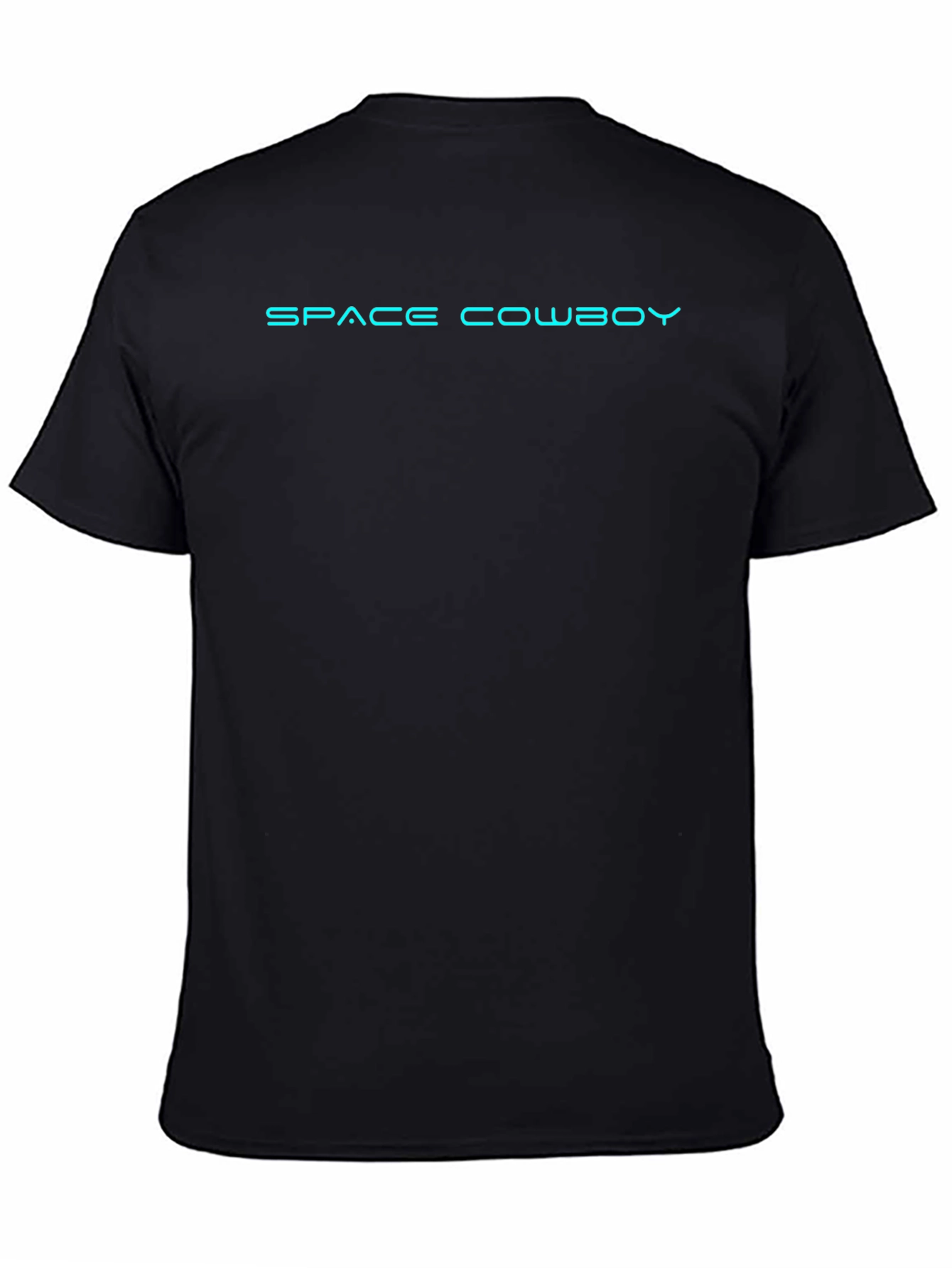 Space Cowboy Black T-Shirt - Cool Graphic Tee