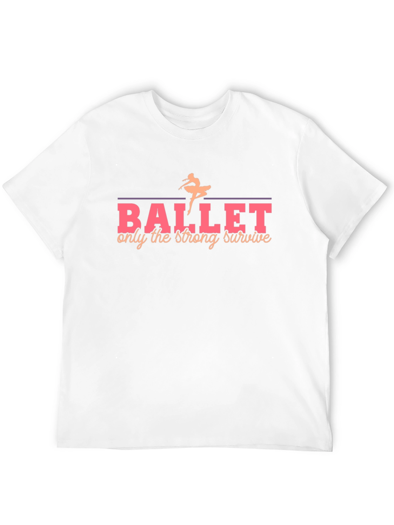 Ballet Strong Survive Black T-Shirt