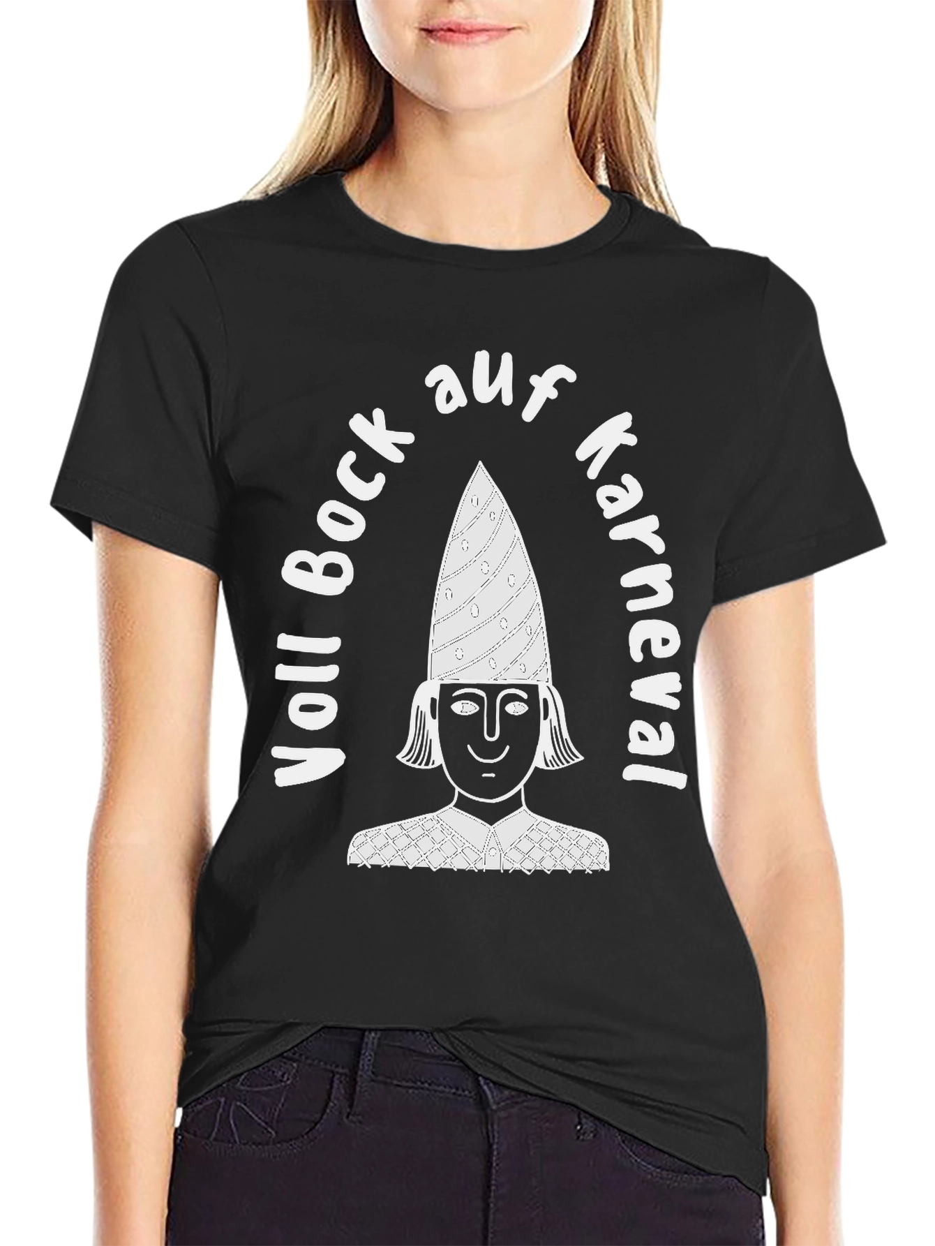Voll Bock auf Karneval Black T-Shirt