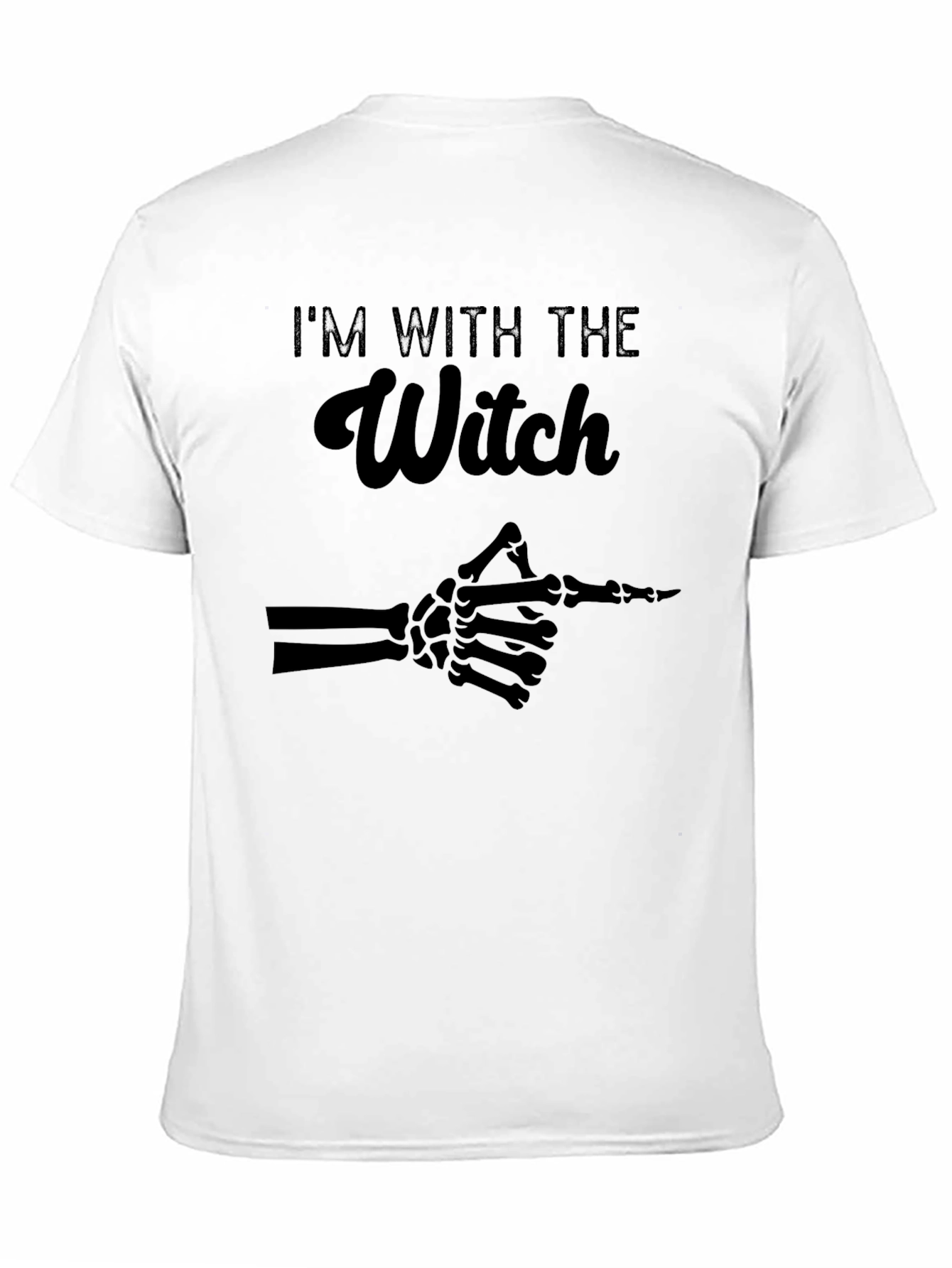 Im With The Witch Halloween T-Shirt