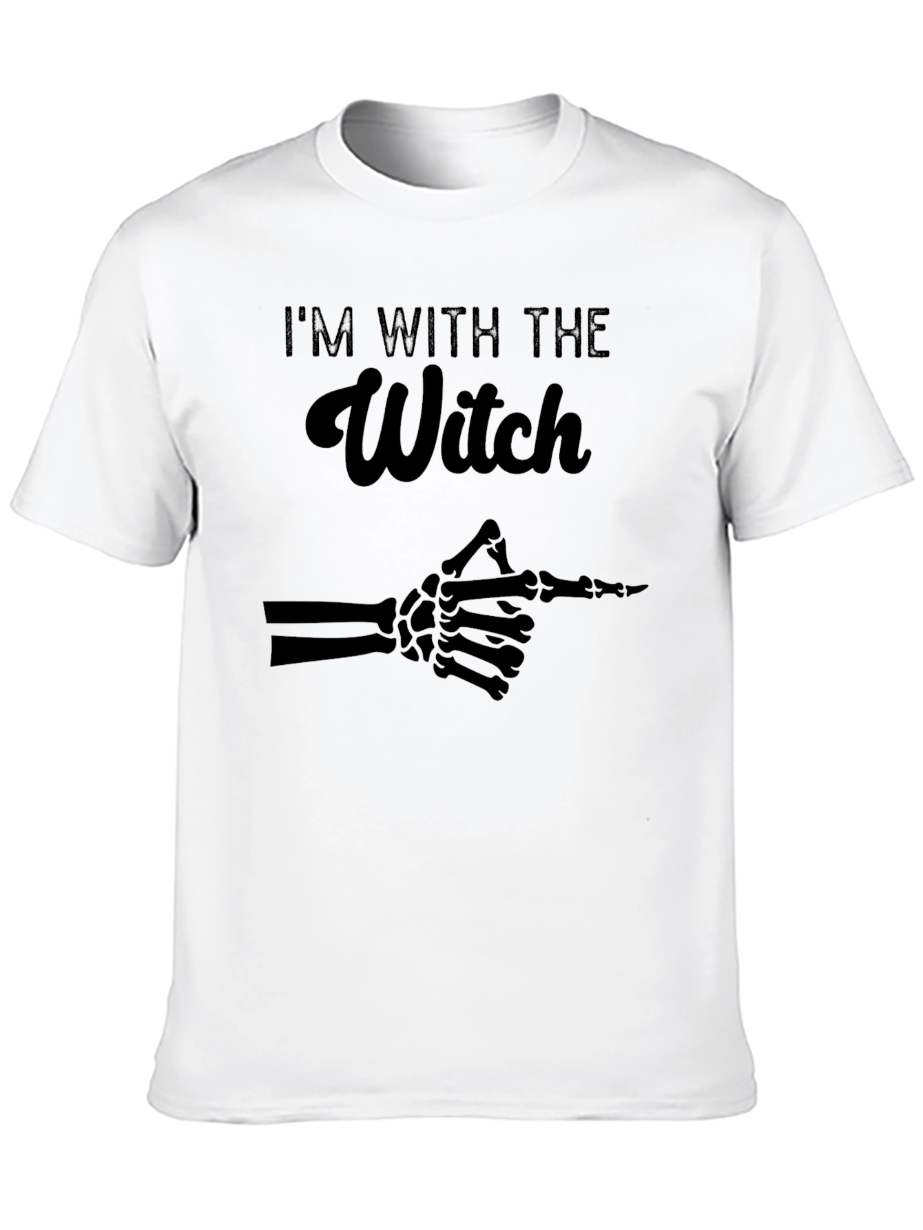 Im With The Witch Halloween T-Shirt