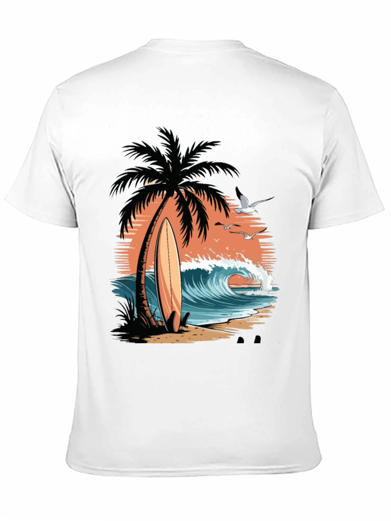Surfs Up Tee - Beach Vibes T-Shirt