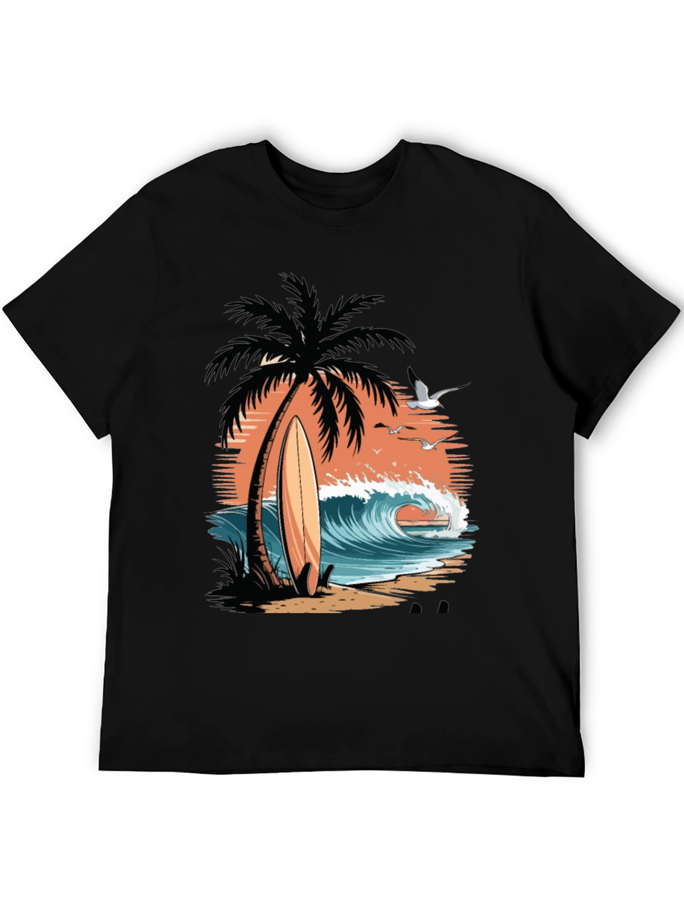 Surfs Up Tee - Beach Vibes T-Shirt