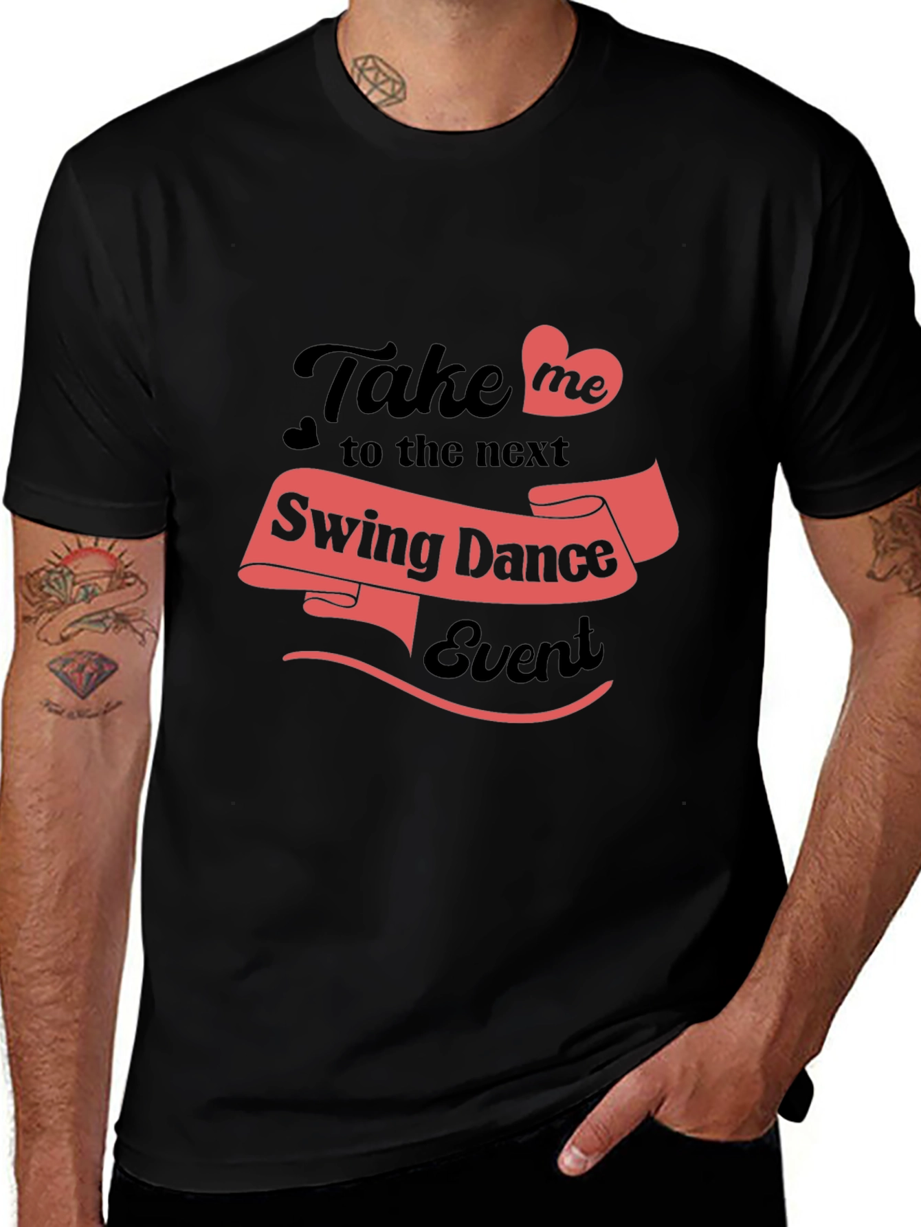 Swing Dance Event T-Shirt - Soft Cotton Tee