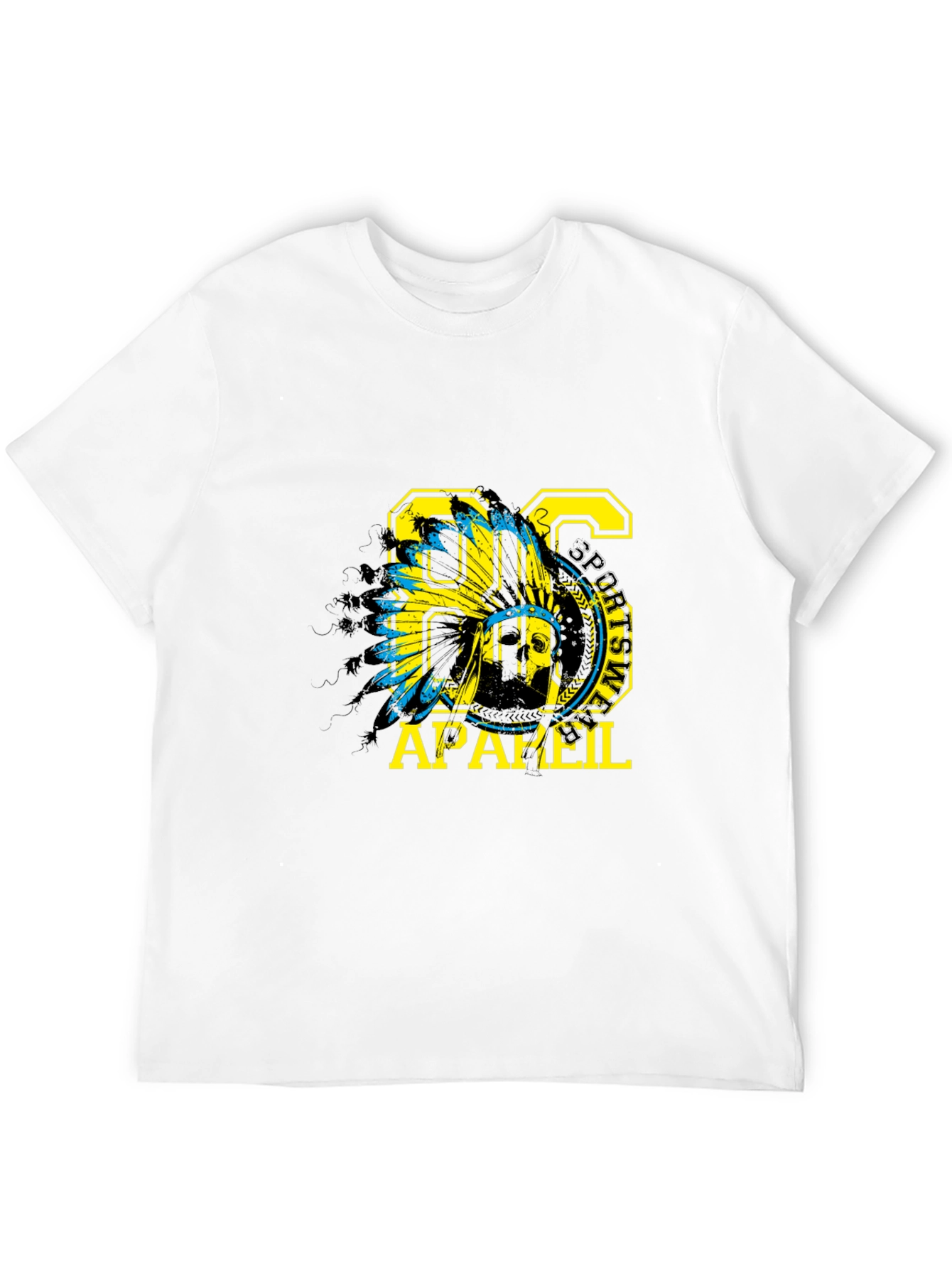 Mens Black T-Shirt with 86 Apparel Graphic