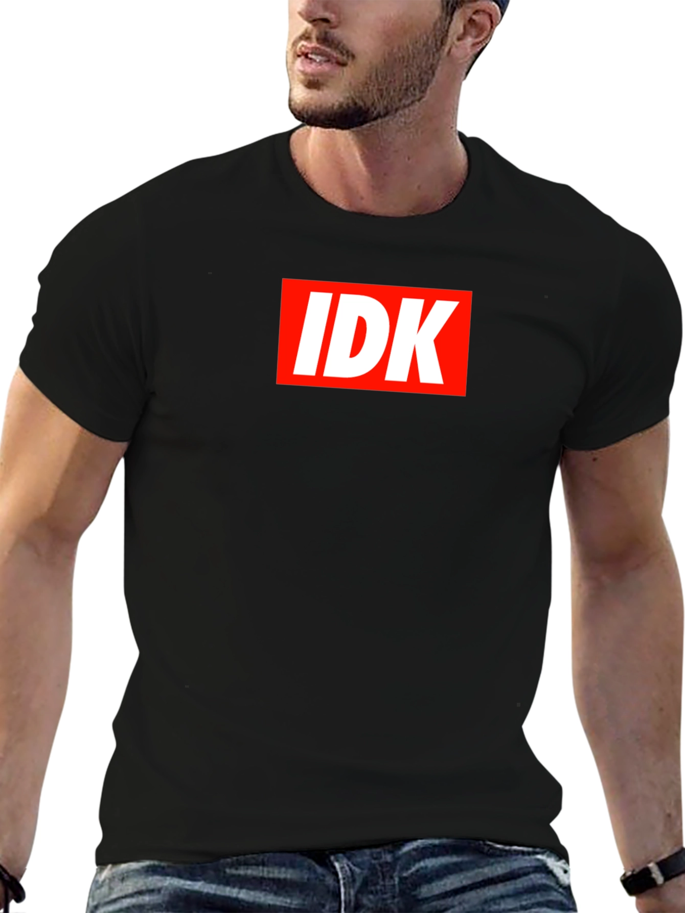 IDK Graphic Tee - Bold Statement T-Shirt