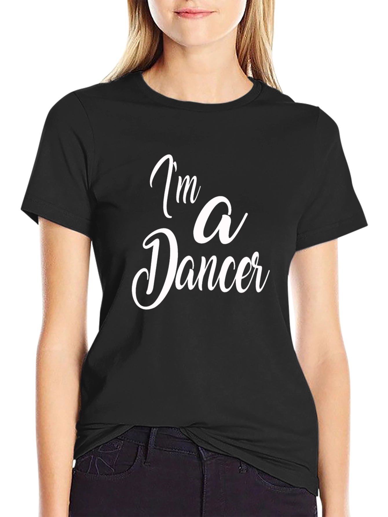 Im A Dancer Black Graphic Tee