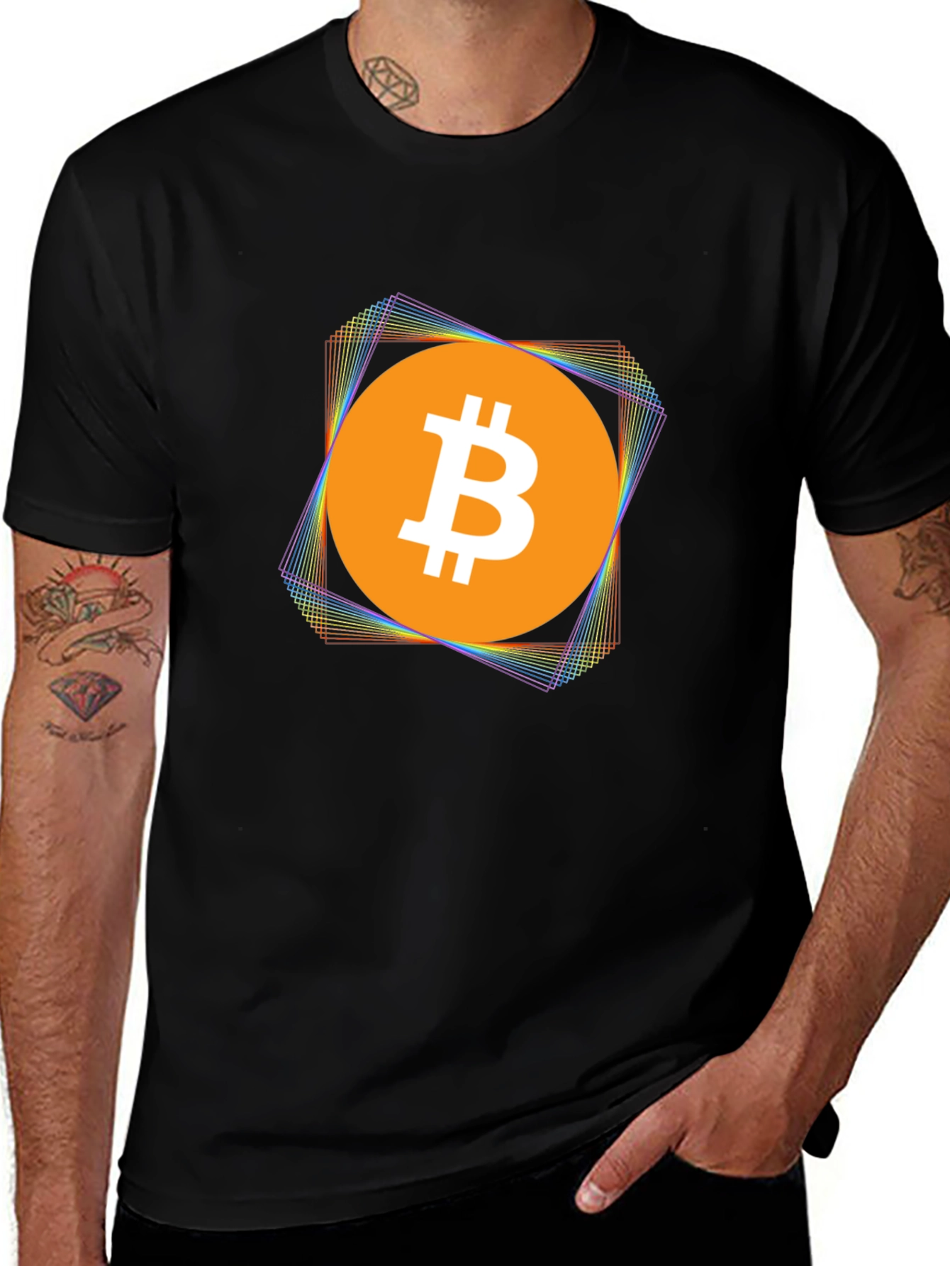 Bitcoin Graphic Tee - Crypto Style T-Shirt