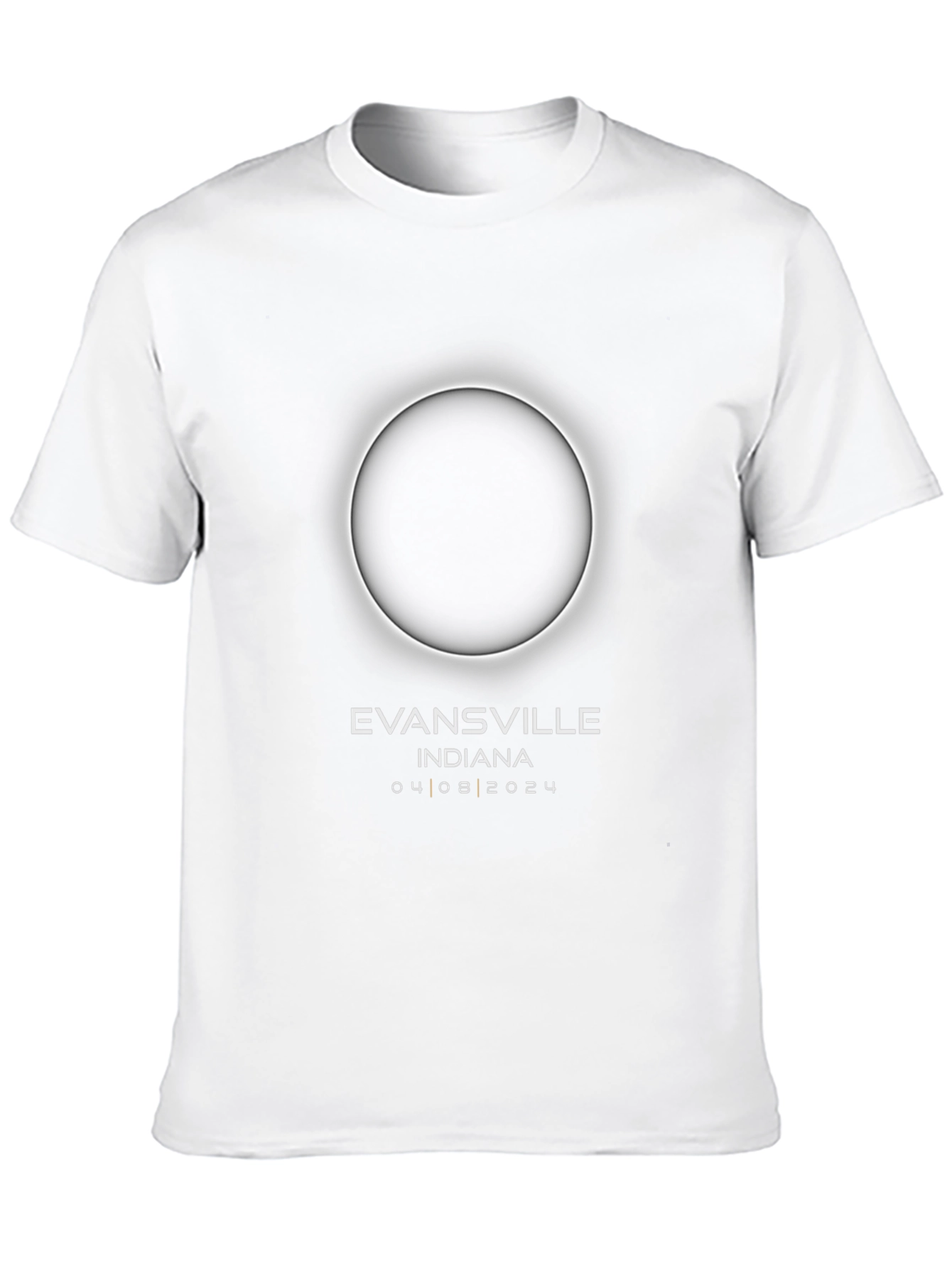 Evansville Indiana Eclipse 2024 T-Shirt