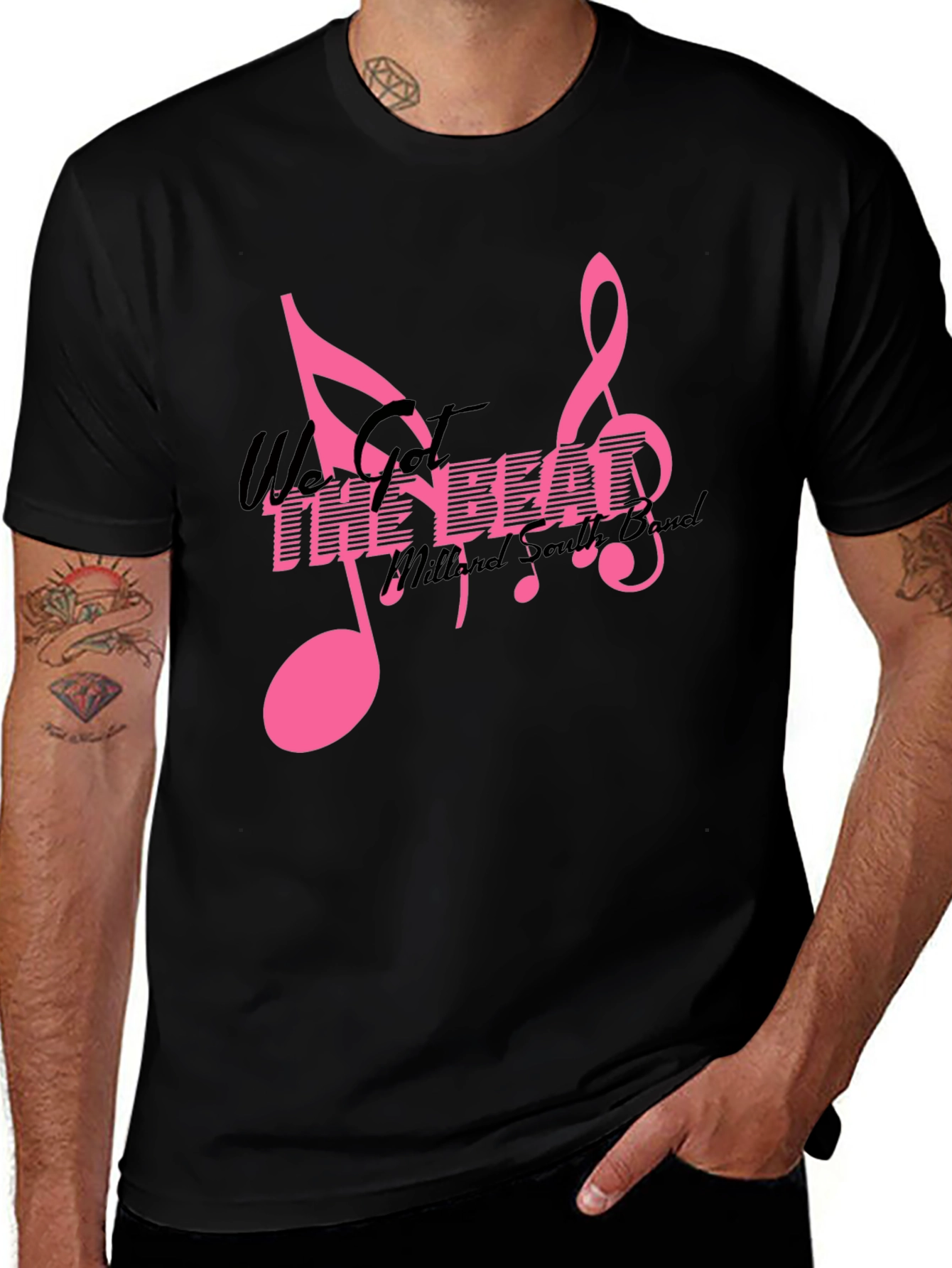 Musical Black T-Shirt
