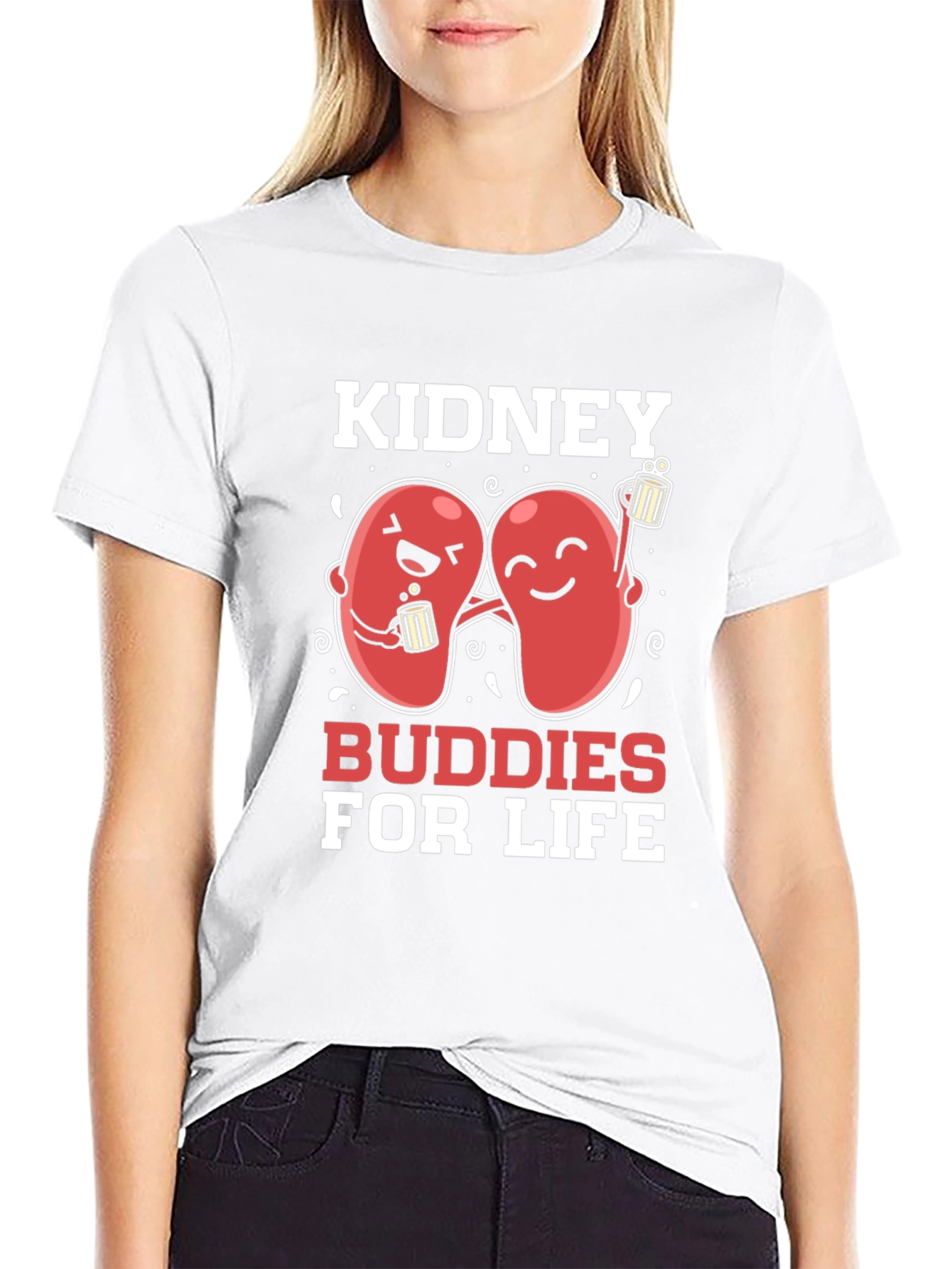 Kidney Buddies For Life Graphic T-Shirt