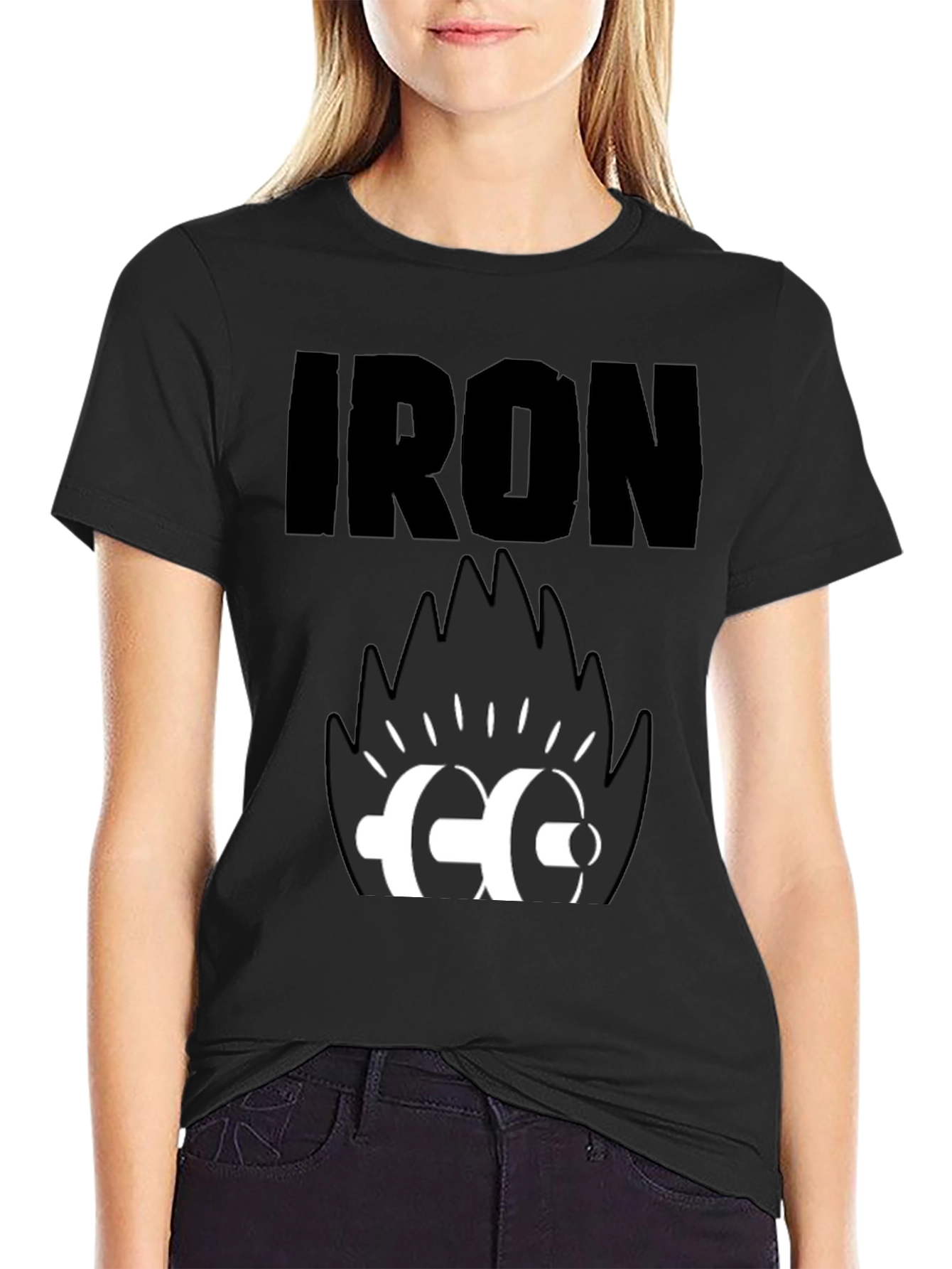 Iron Weightlifting Graphic Tee