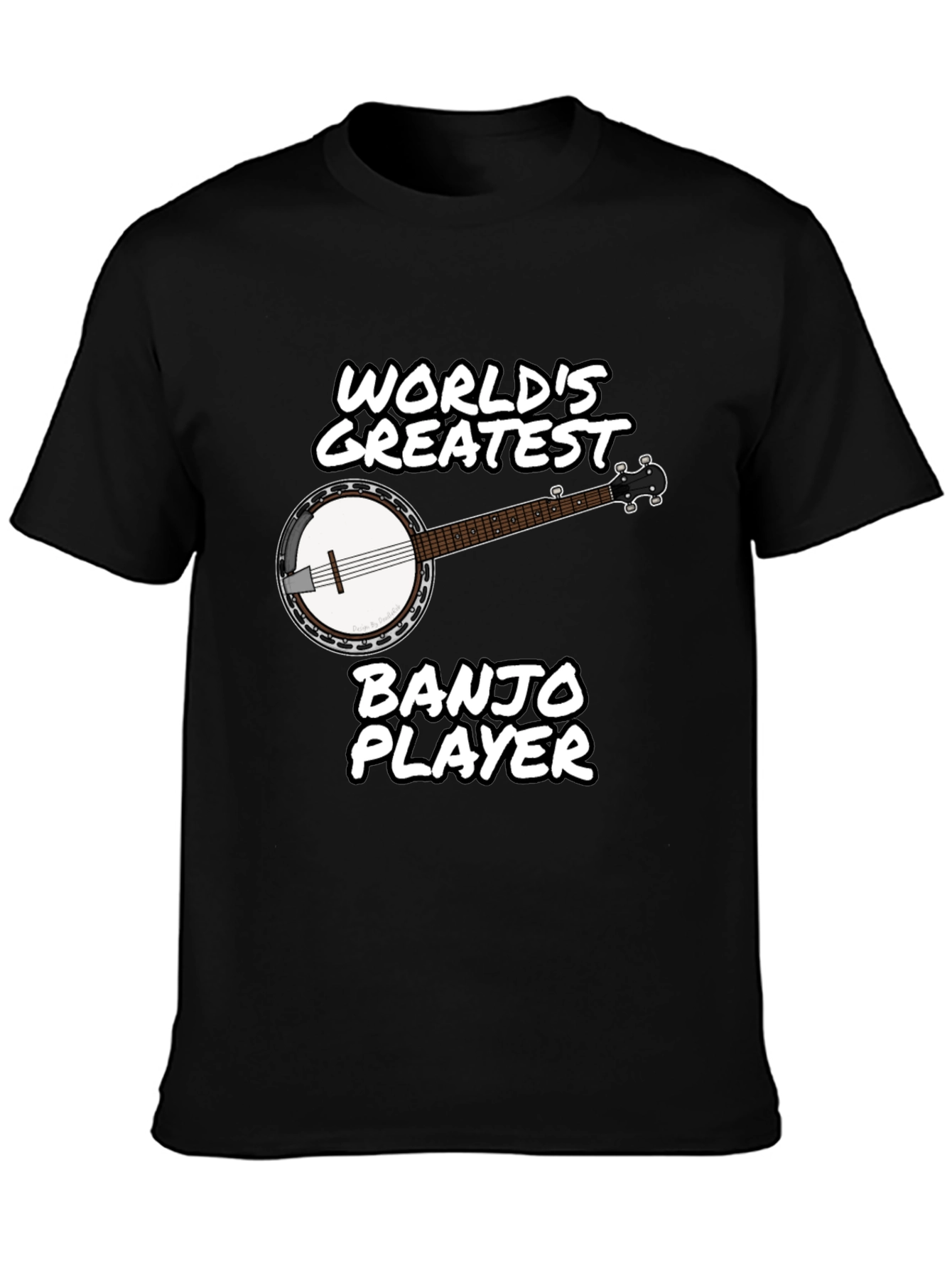 Worlds Greatest Banjo Player Graphic T-Shirt