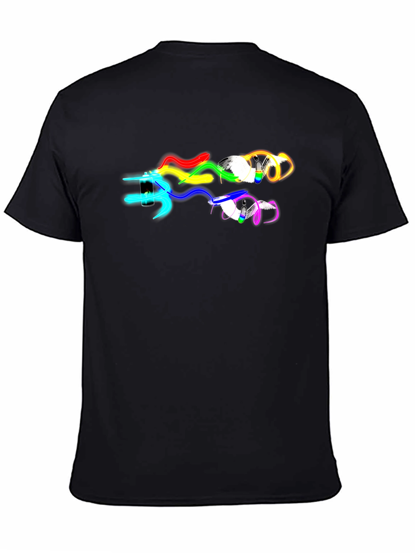 Rainbow Paint Spray Can T-Shirt
