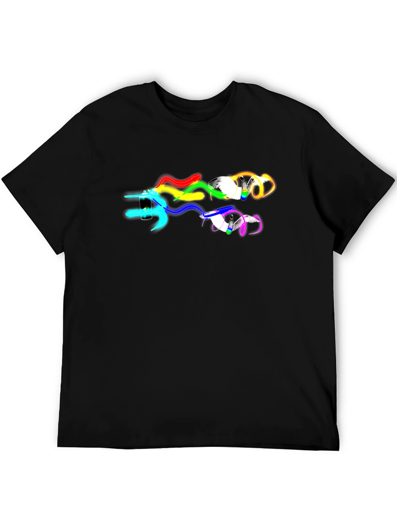 Rainbow Paint Spray Can T-Shirt
