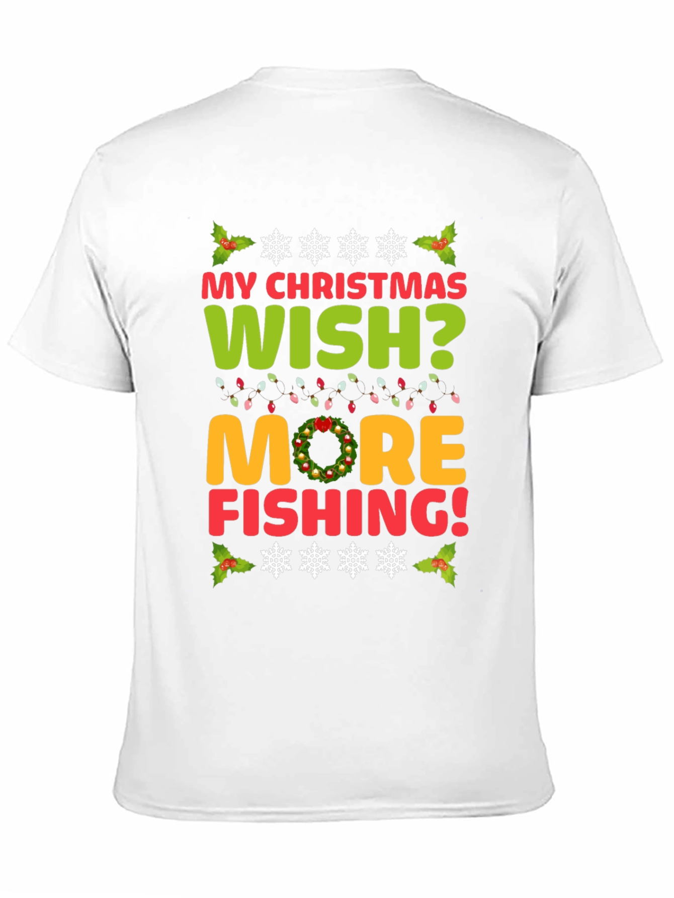 Christmas Wish Fishing T-Shirt