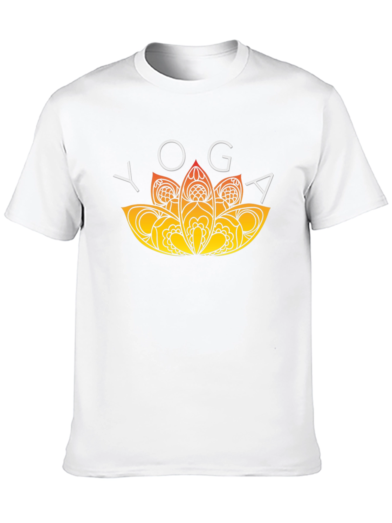 Yoga Lotus Graphic Tee - Relaxed Fit