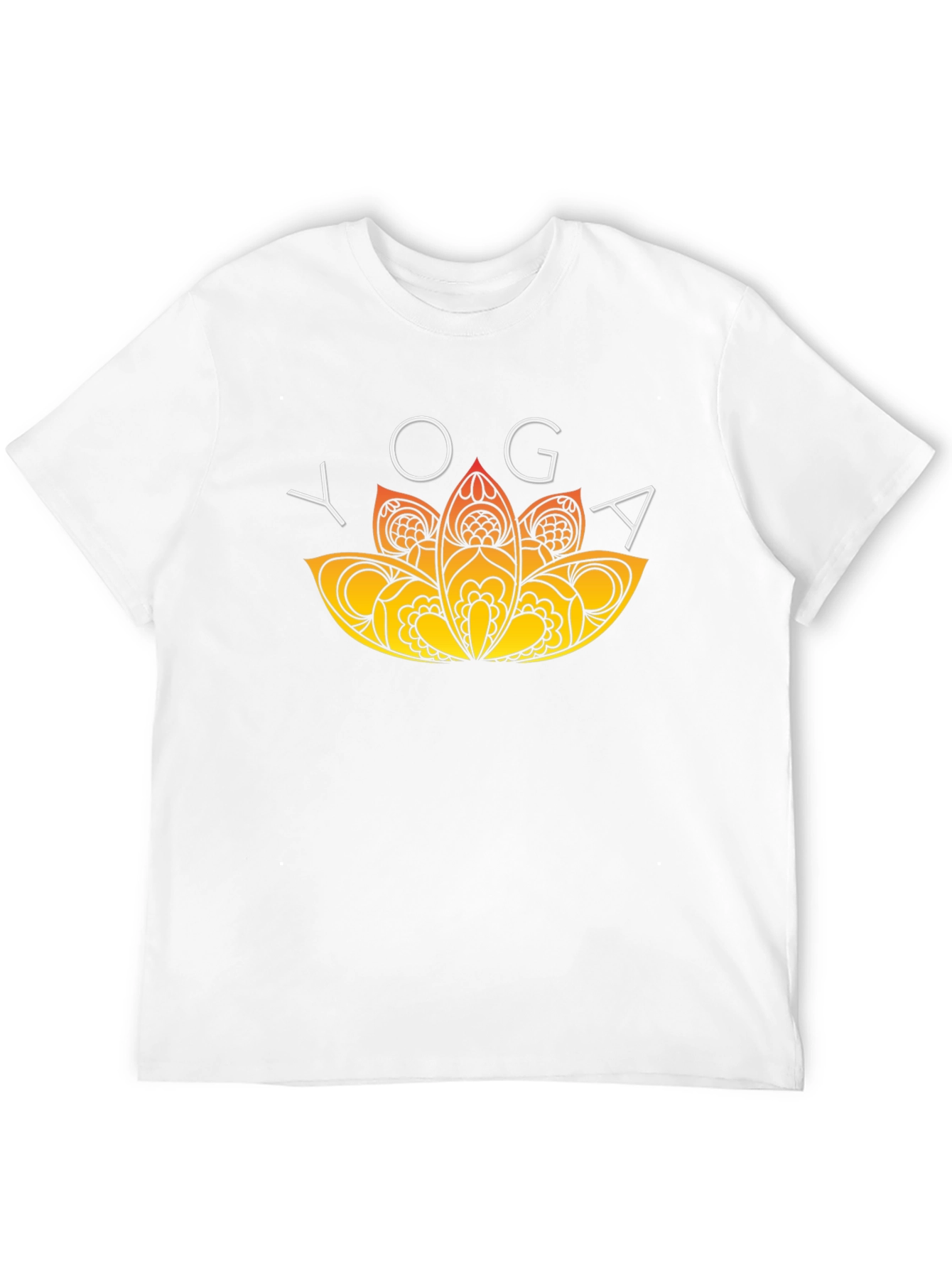 Yoga Lotus Graphic Tee - Relaxed Fit