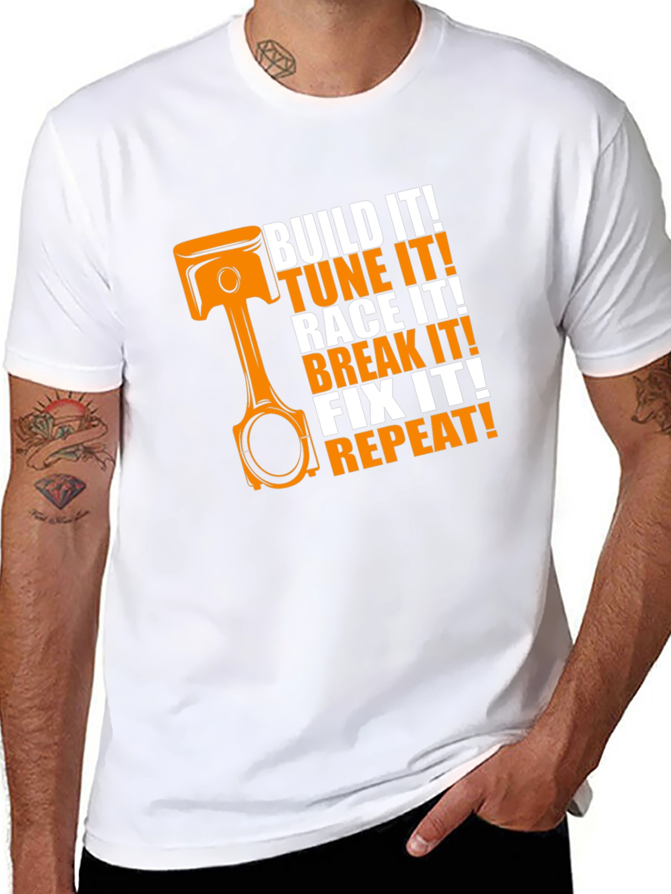 Build It! Car Enthusiast Graphic Tee