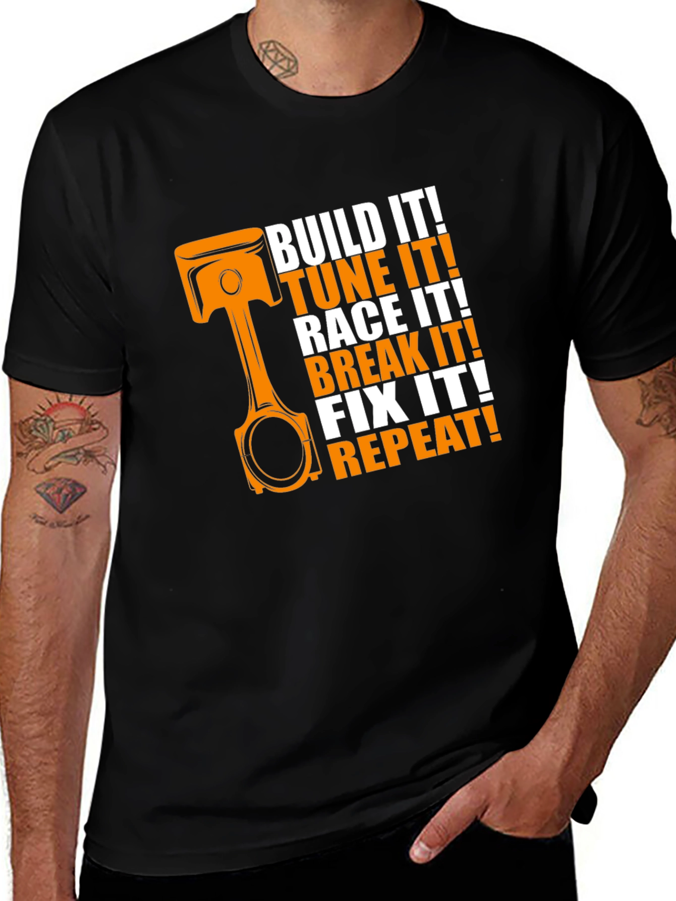 Build It! Car Enthusiast Graphic Tee