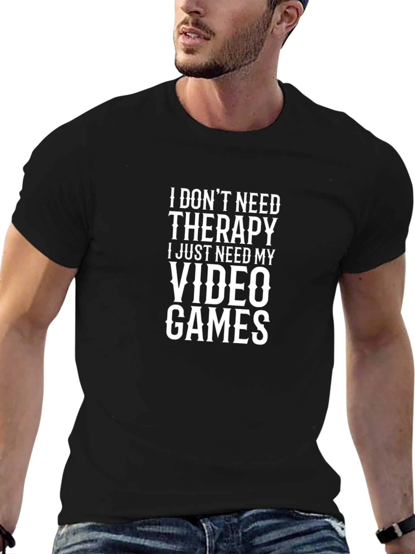Gamer Therapy T-Shirt - Video Games Apparel