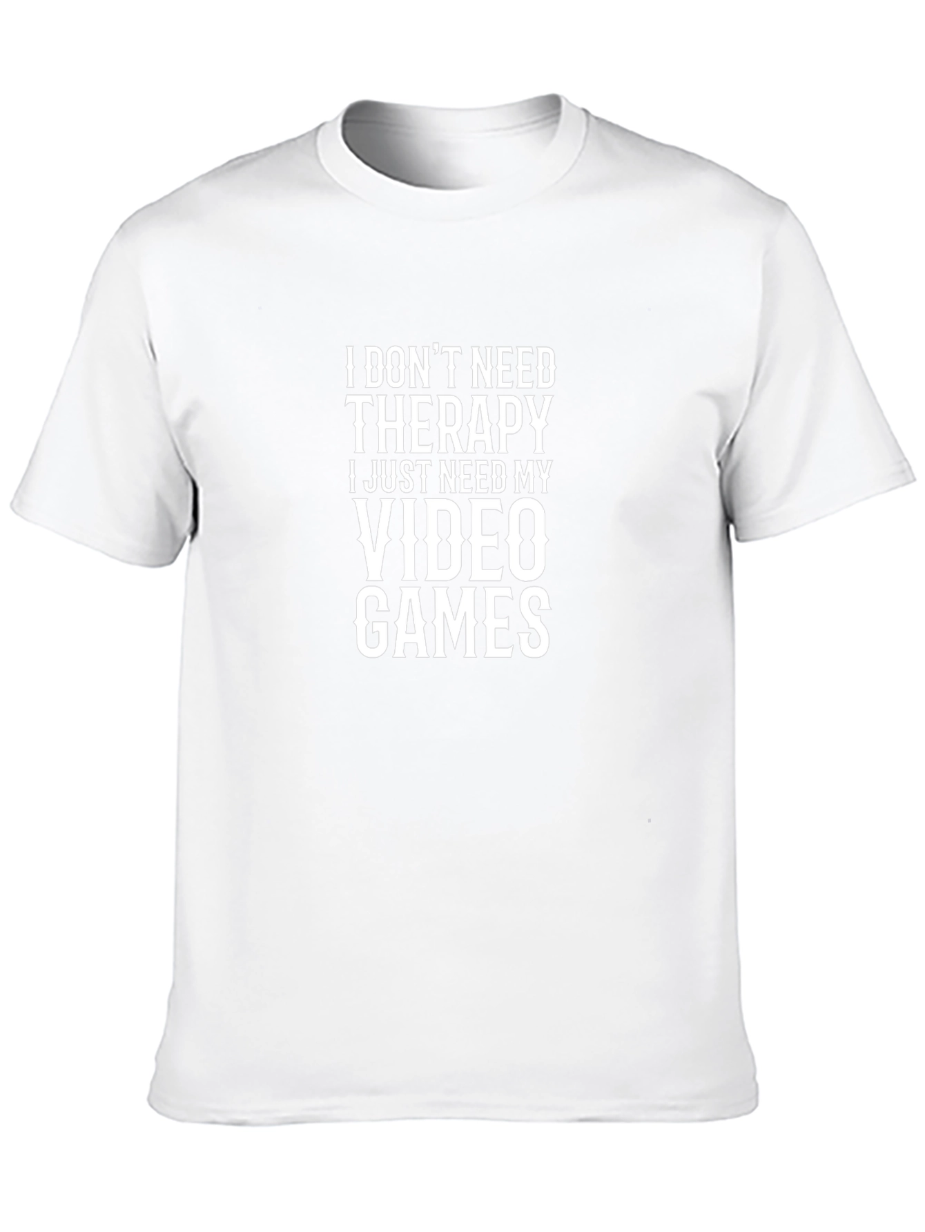 Gamer Therapy T-Shirt - Video Games Apparel
