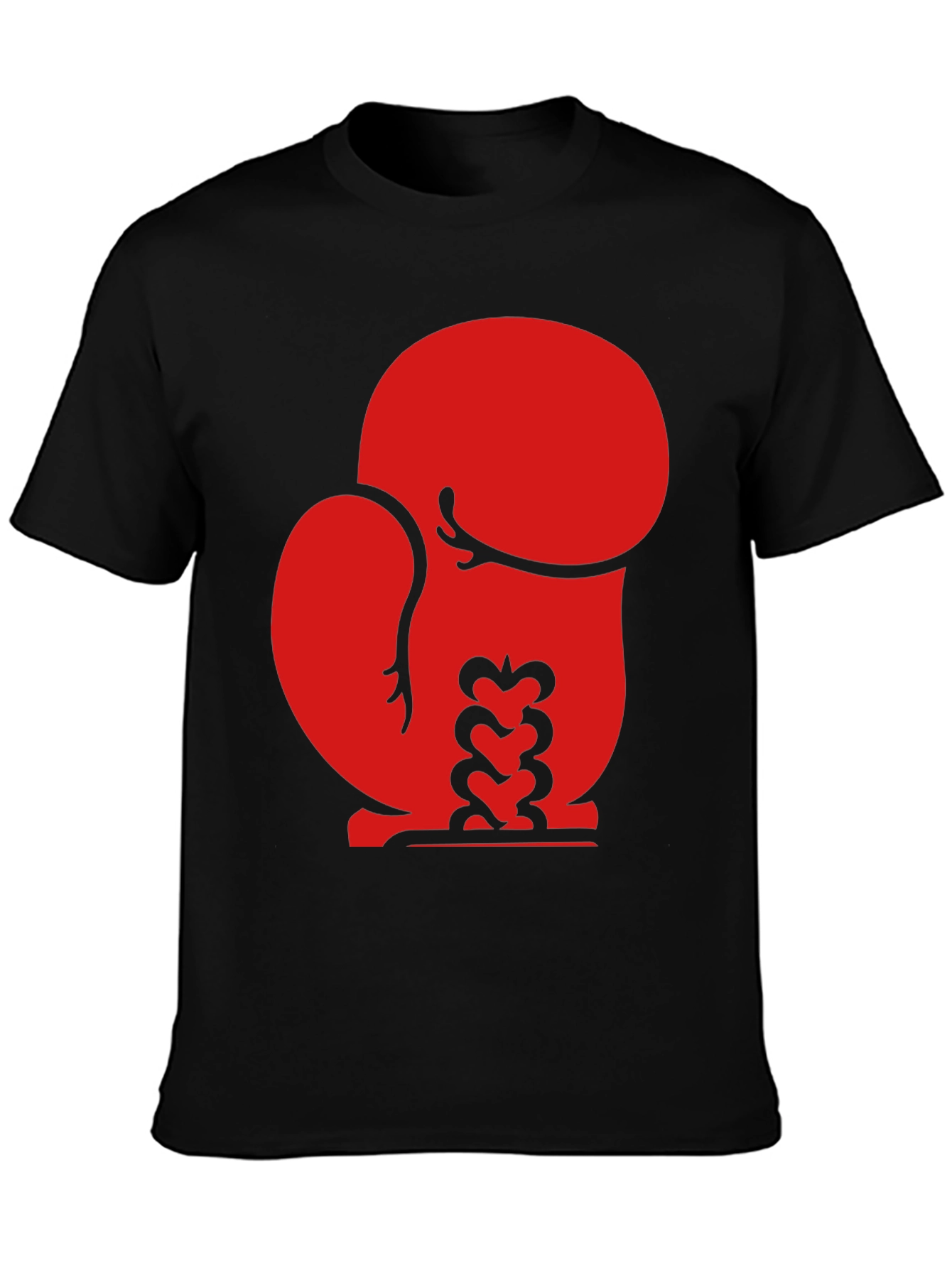 Boxing Glove Graphic T-Shirt - Soft Cotton