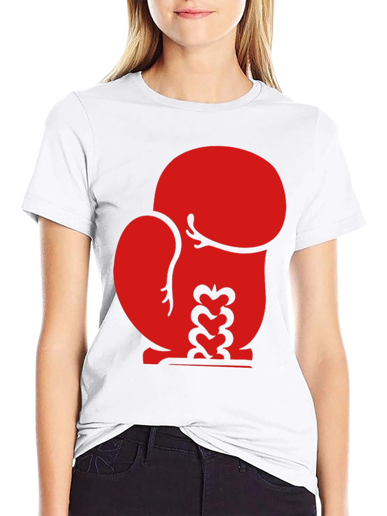 Boxing Glove Graphic T-Shirt - Soft Cotton