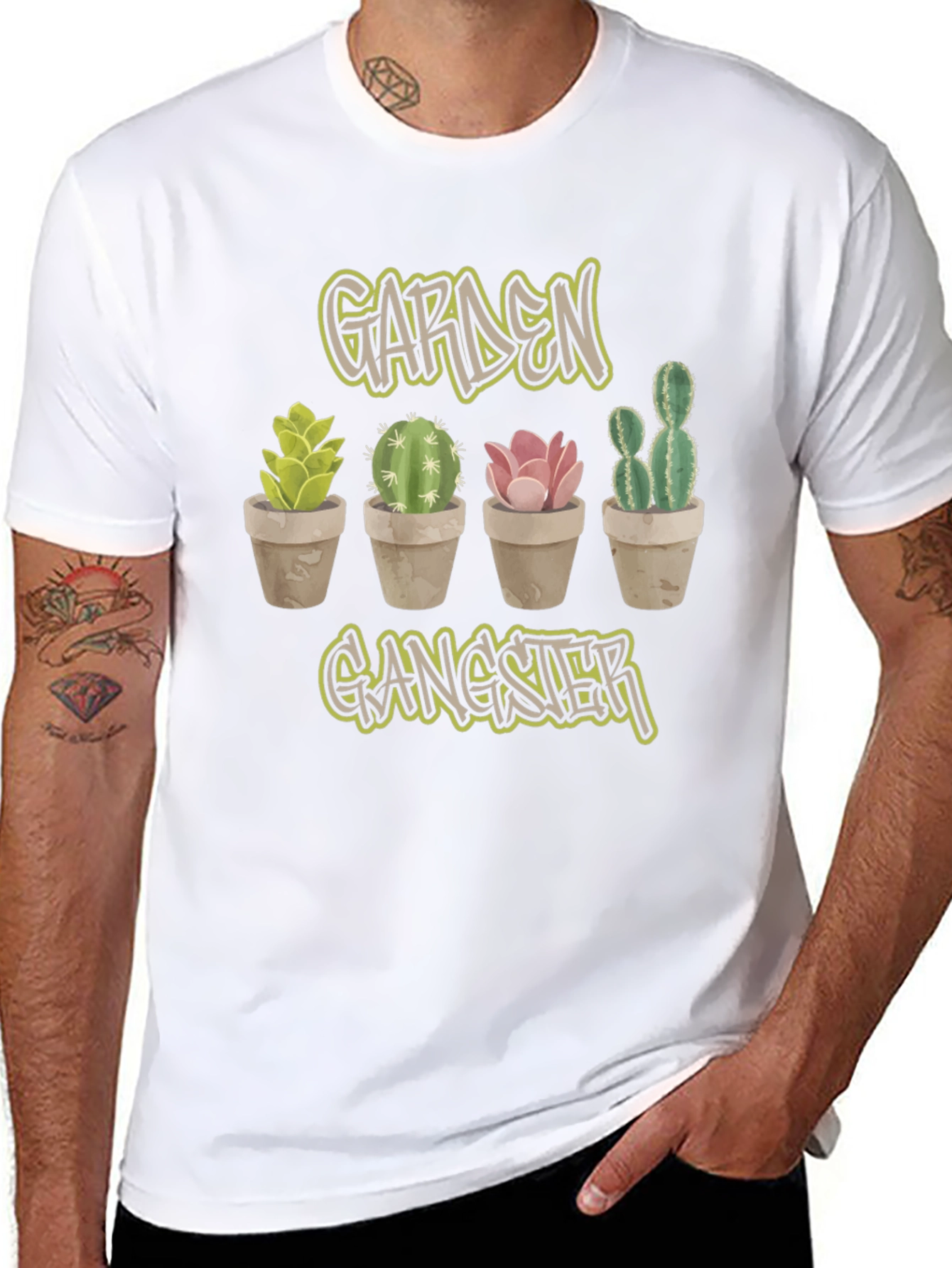 Garden Gangster Cactus Tee
