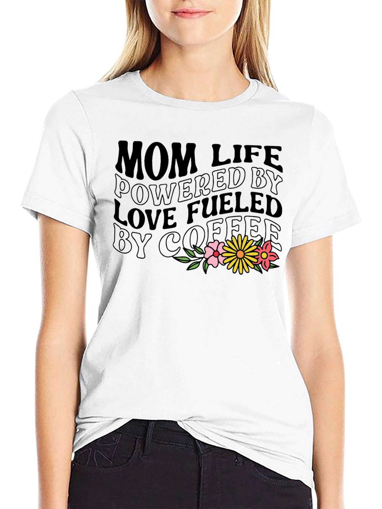 Mom Life Coffee T-Shirt