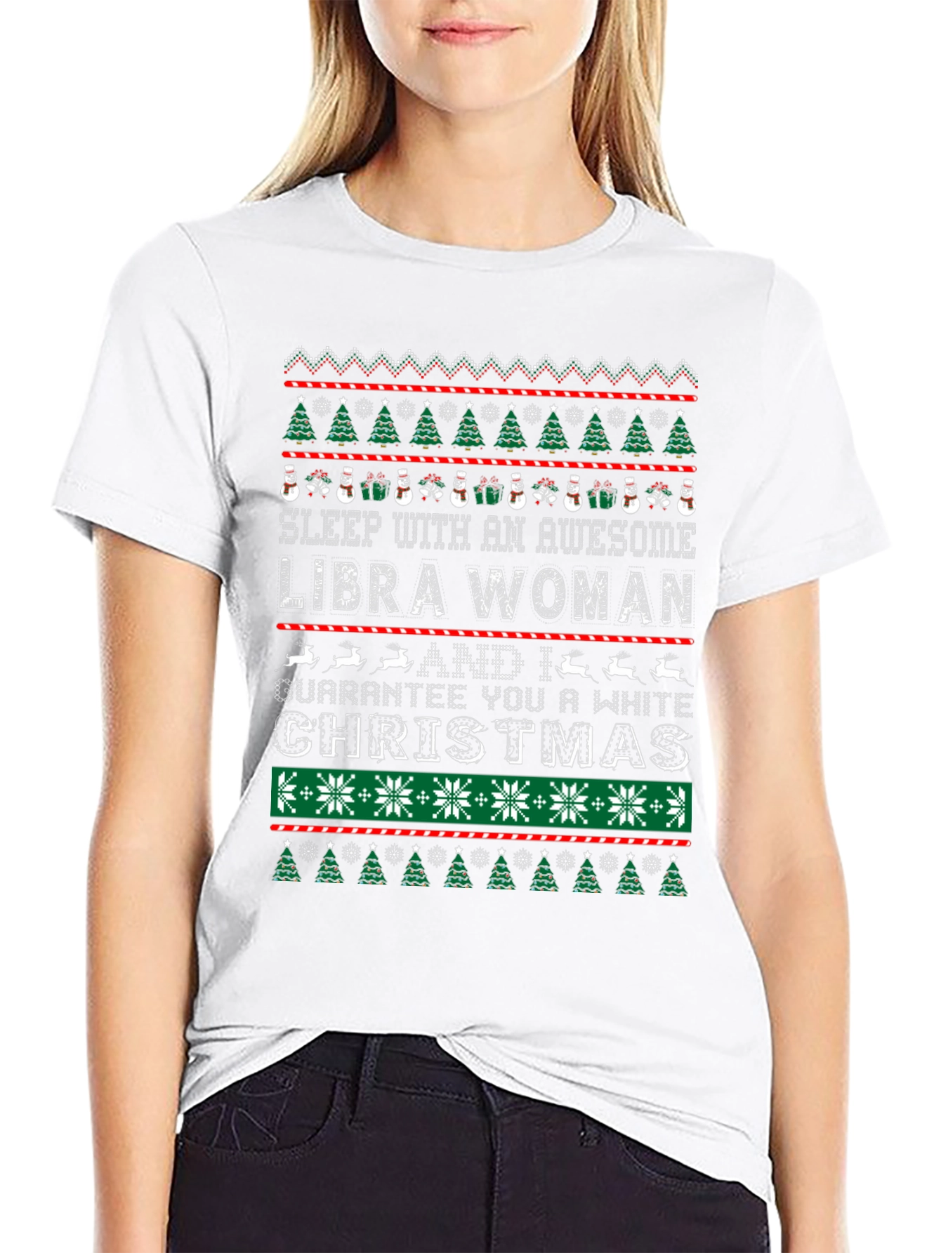 Libra Woman Christmas T-Shirt