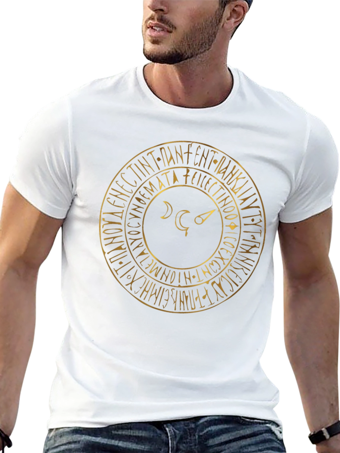 Mystic Circle Black T-Shirt