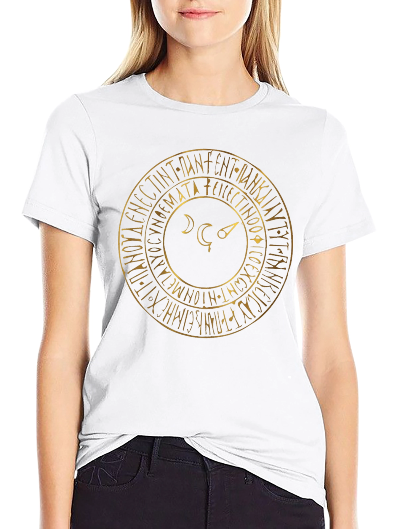 Mystic Circle Black T-Shirt