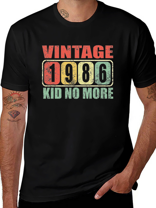 Vintage 1986 Kid No More Black T-Shirt