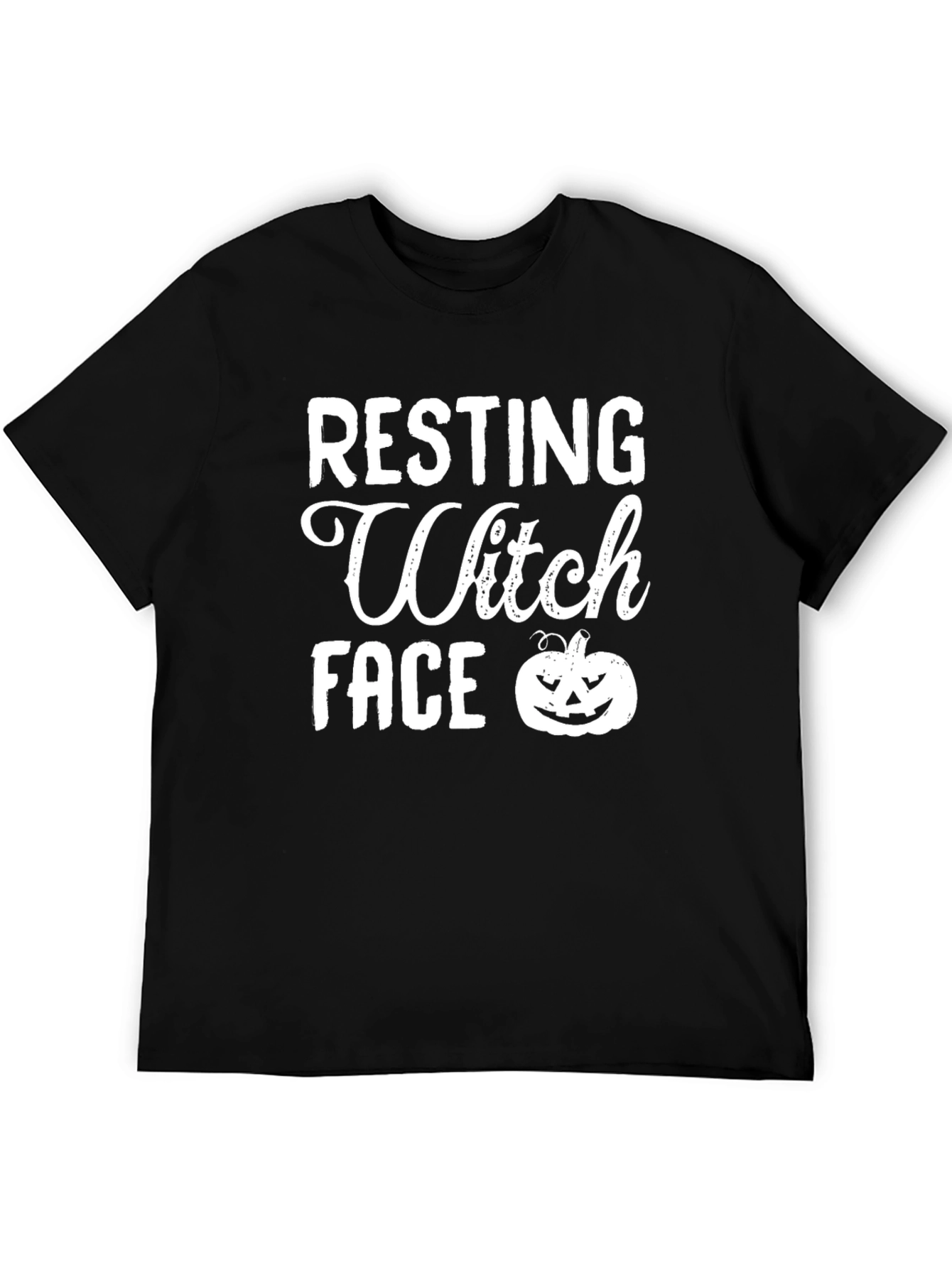Resting Witch Face T-Shirt | Halloween Tee