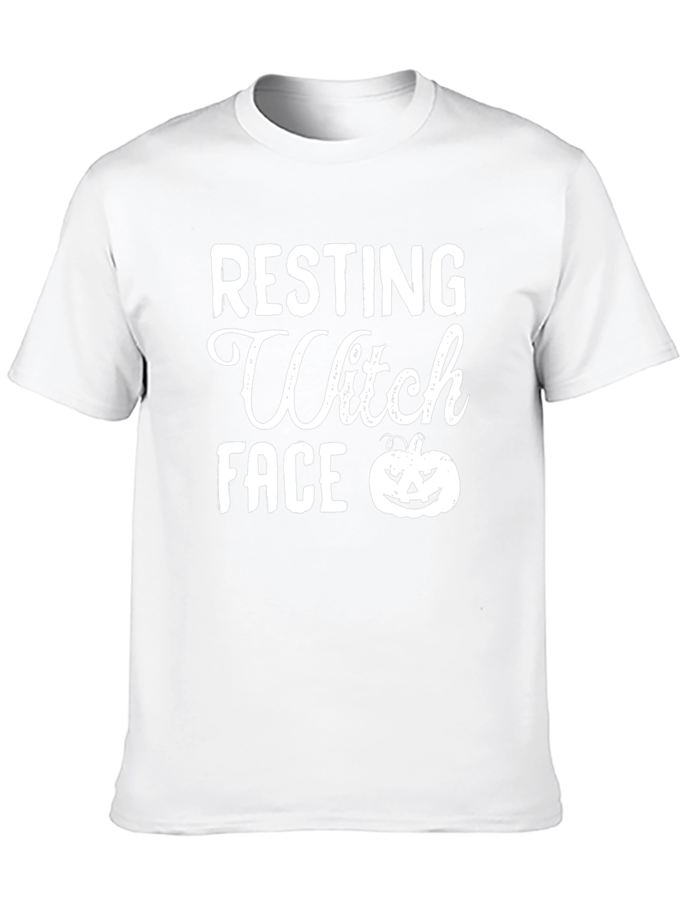 Resting Witch Face T-Shirt | Halloween Tee