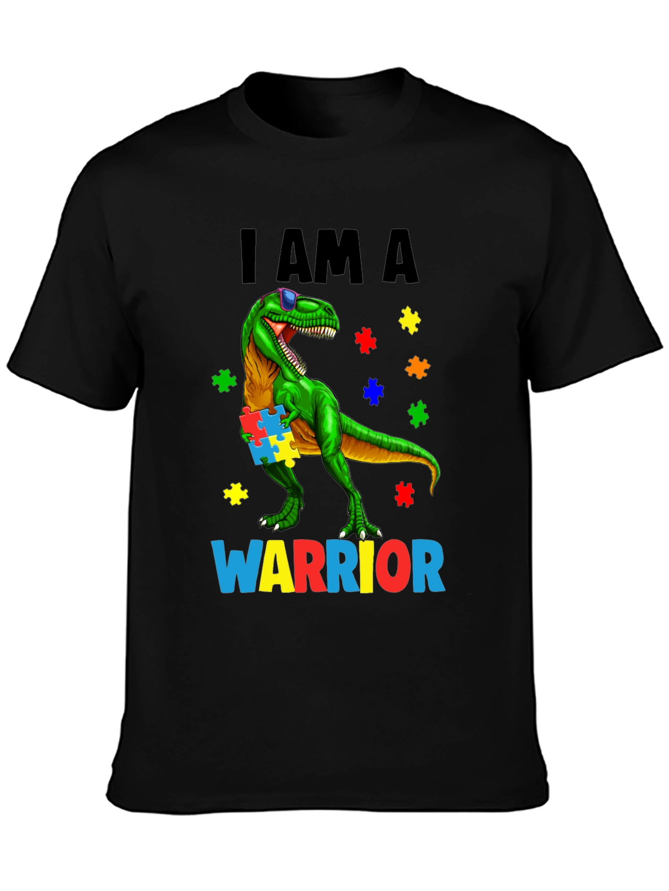 Autism Awareness Dinosaur T-Shirt