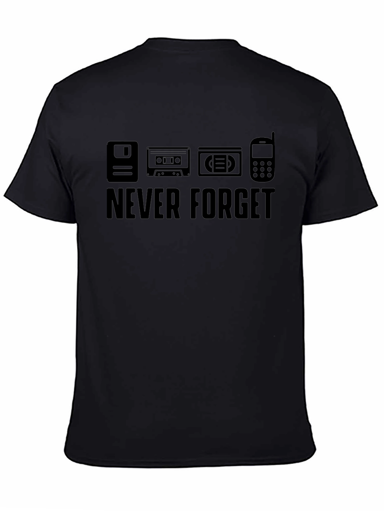 Retro Never Forget Graphic T-Shirt