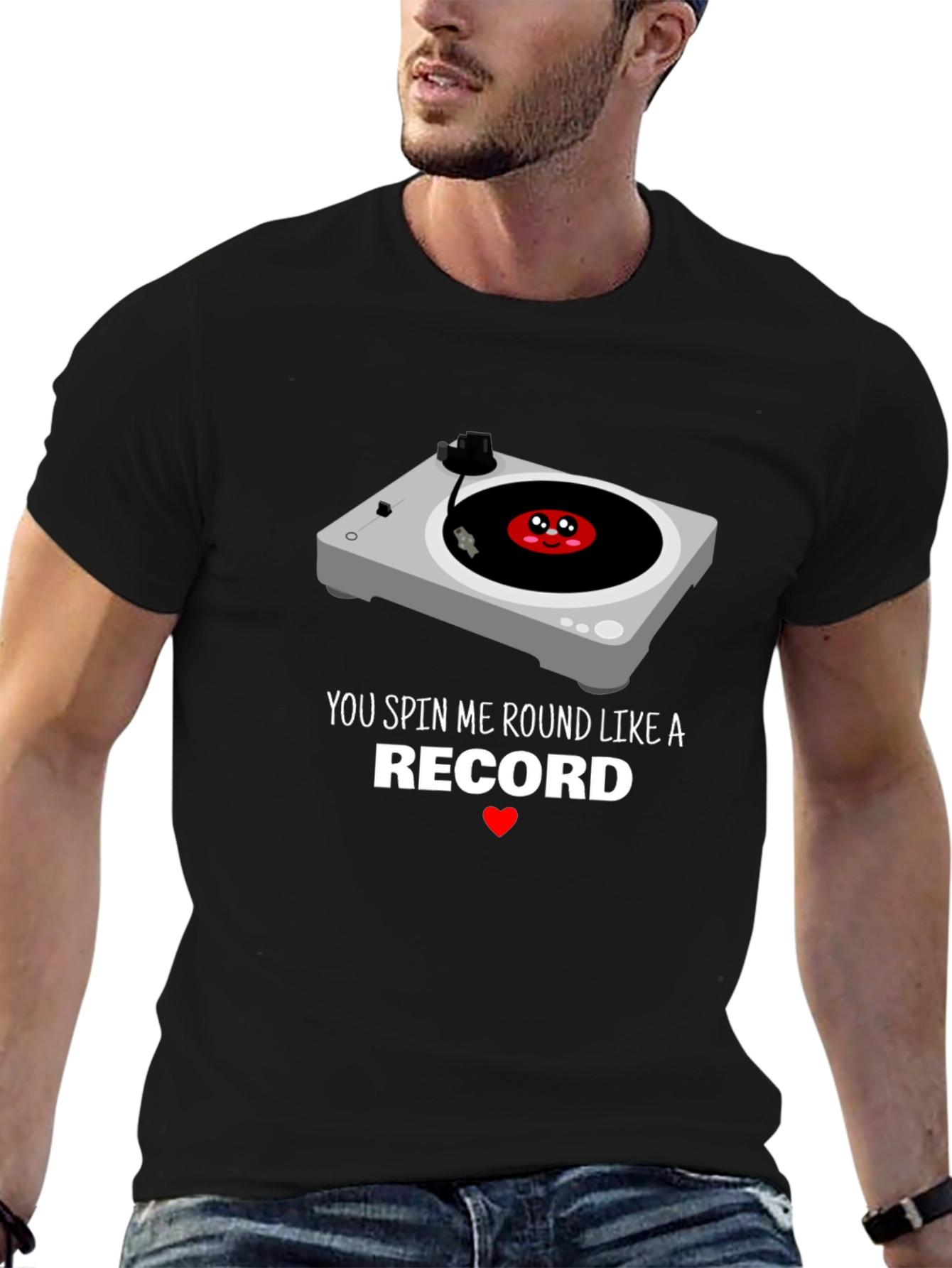 You Spin Me Round Graphic Tee
