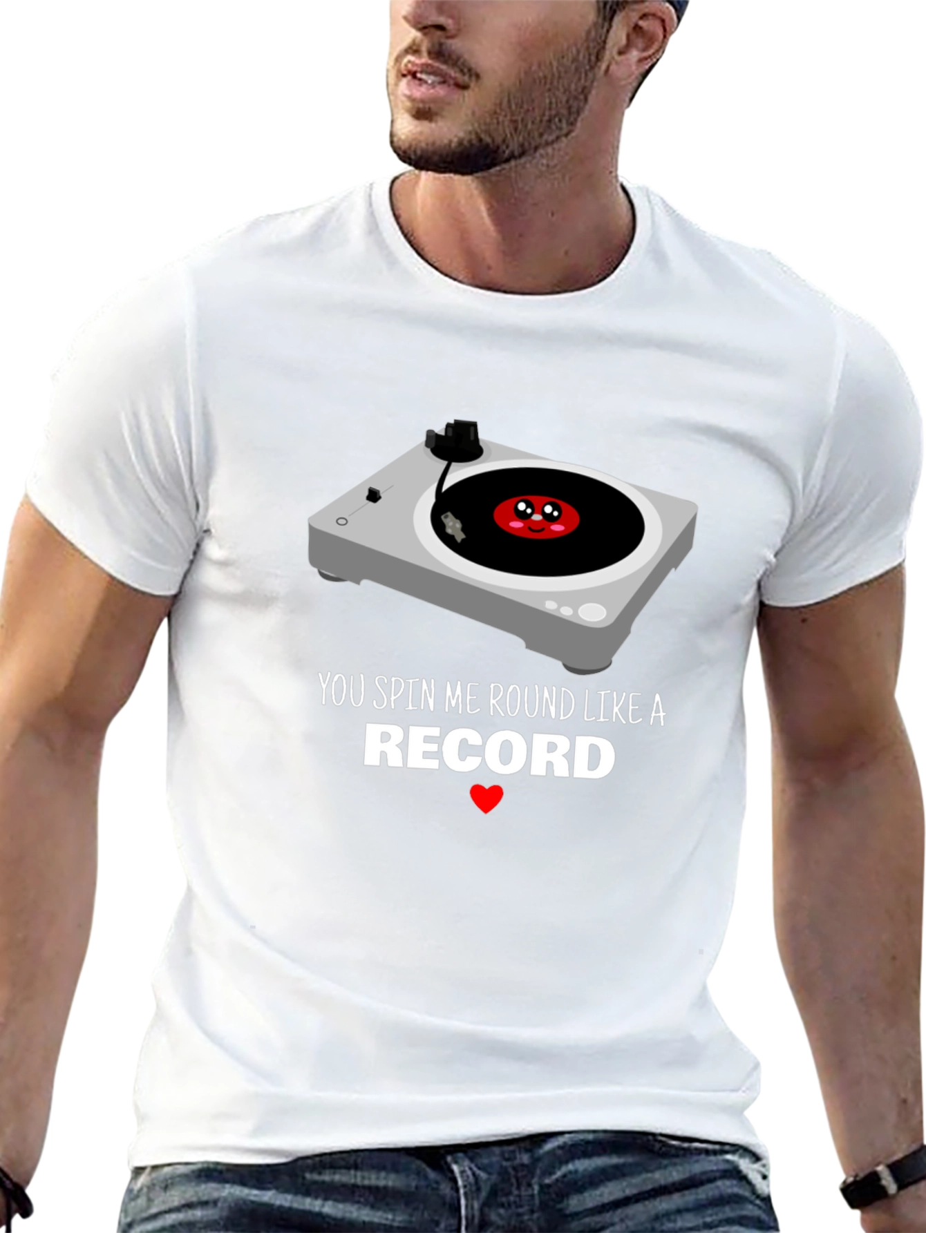 You Spin Me Round Graphic Tee