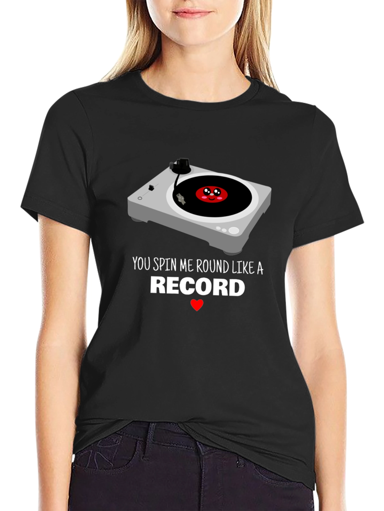 You Spin Me Round Graphic Tee