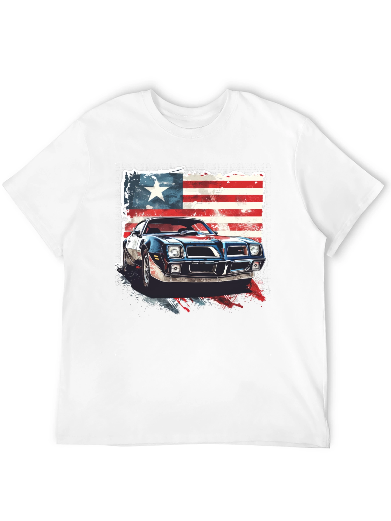American Muscle Car Graphic Tee