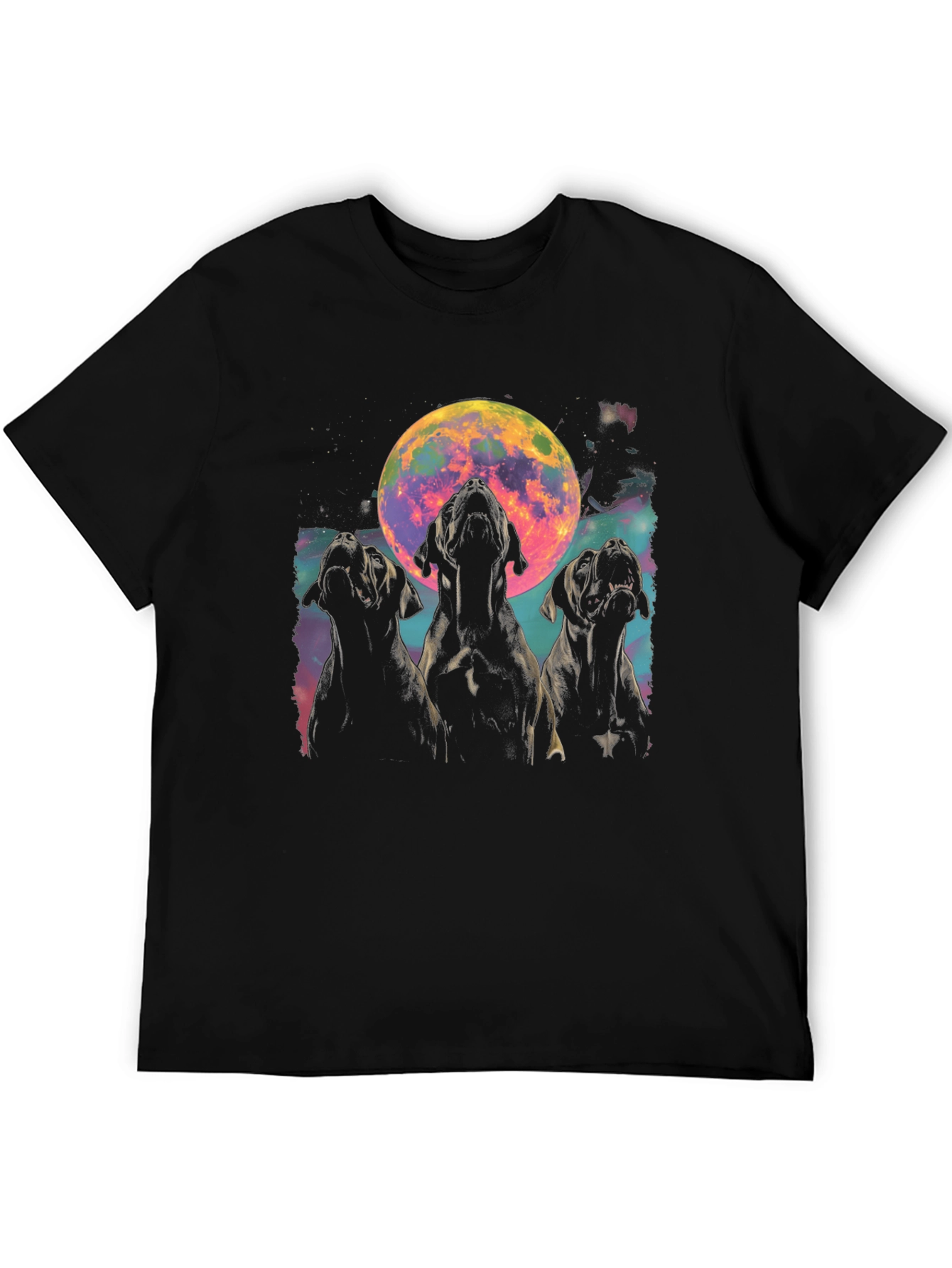 Dogs Howling at the Moon T-Shirt