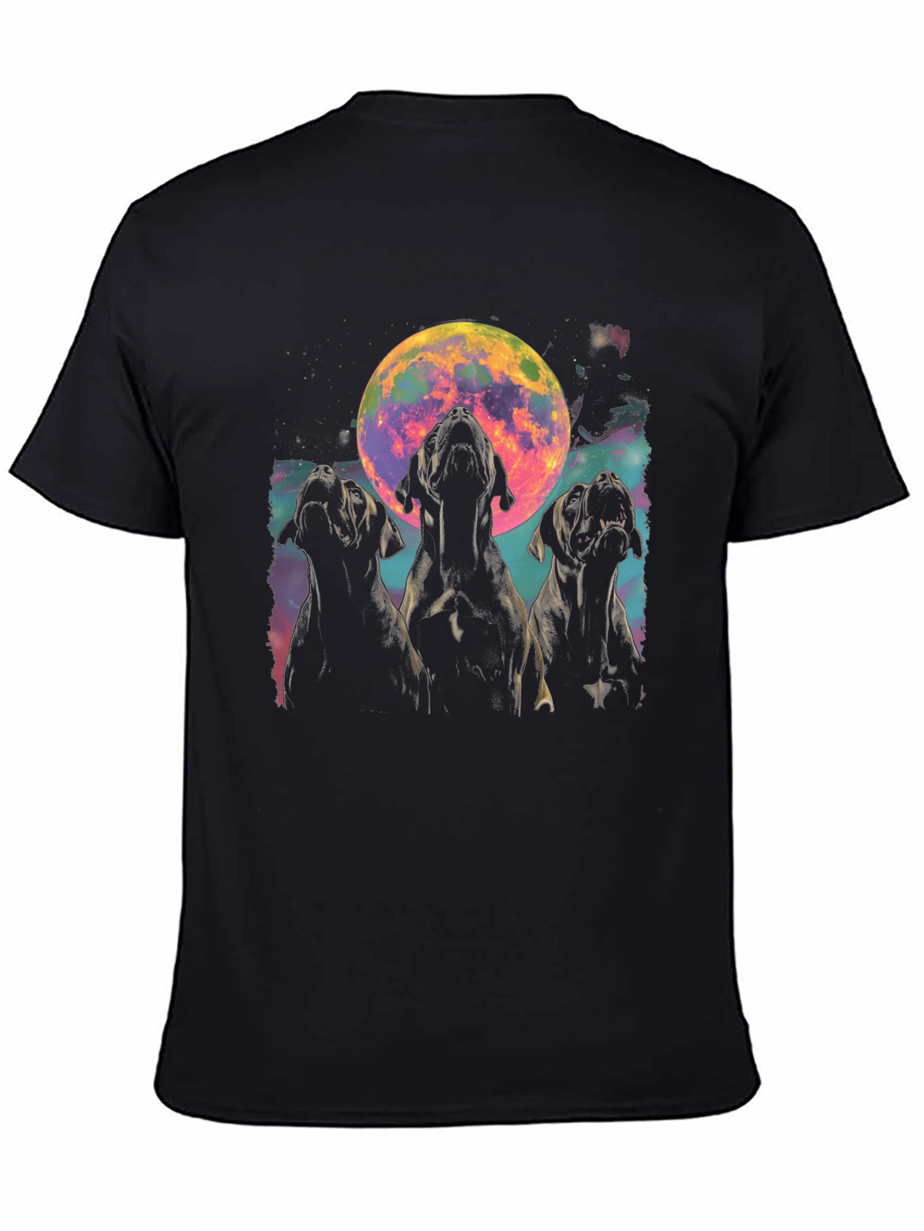 Dogs Howling at the Moon T-Shirt
