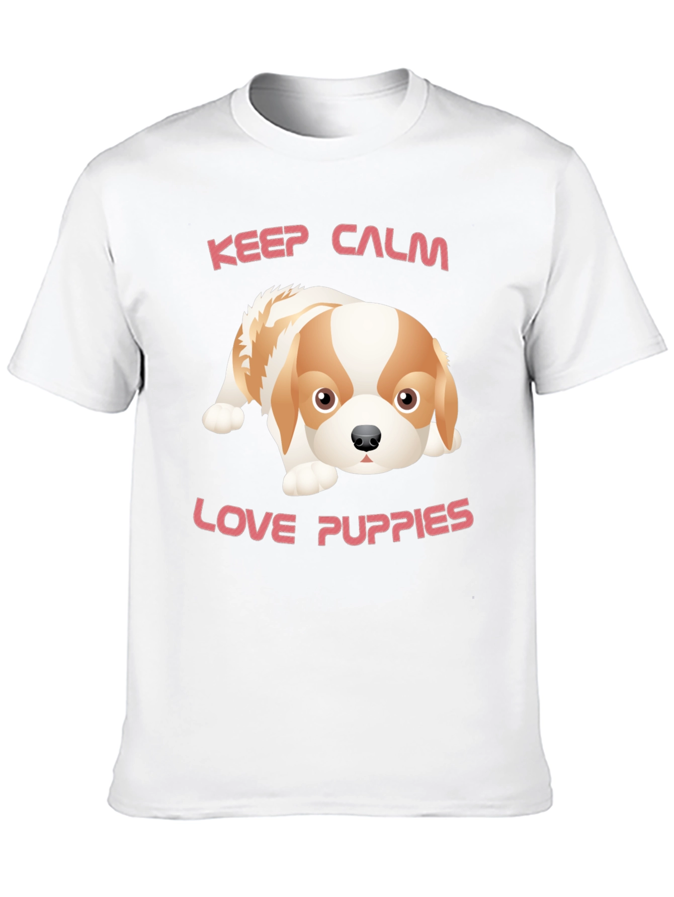 Keep Calm & Love Puppies T-Shirt