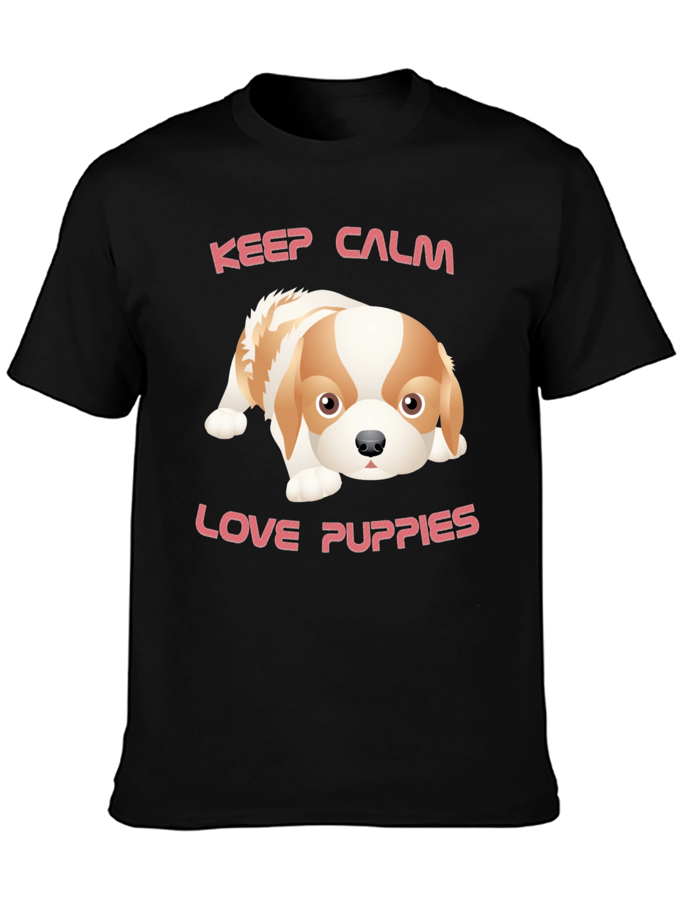 Keep Calm & Love Puppies T-Shirt